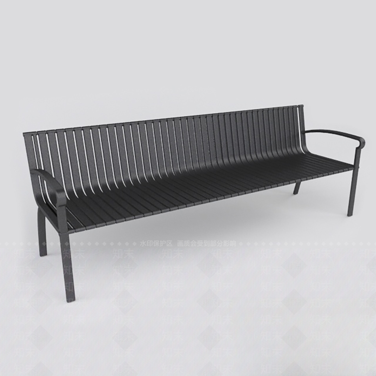 现代户外椅3D模型下载【ID:1167564533】