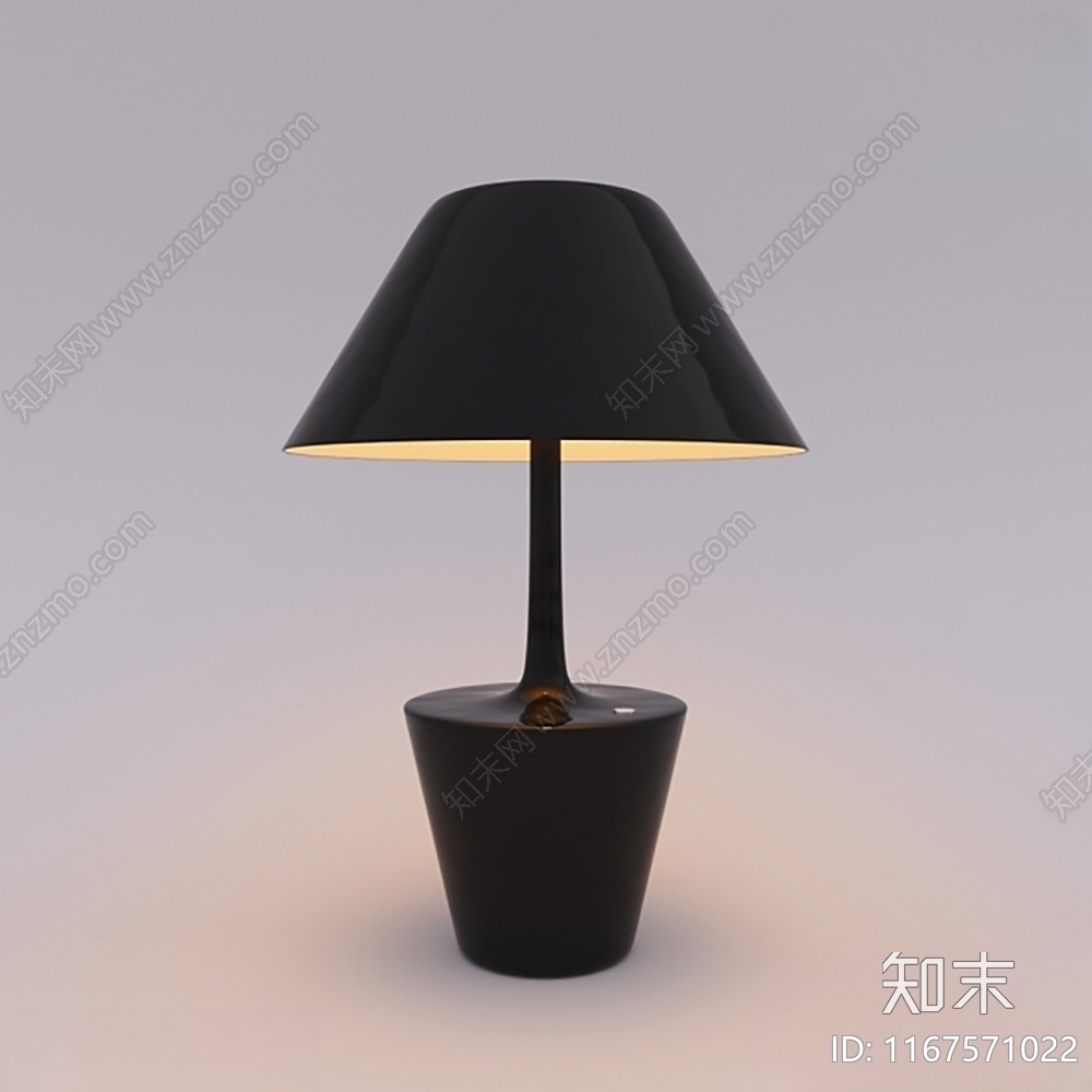 现代台灯3D模型下载【ID:1167571022】