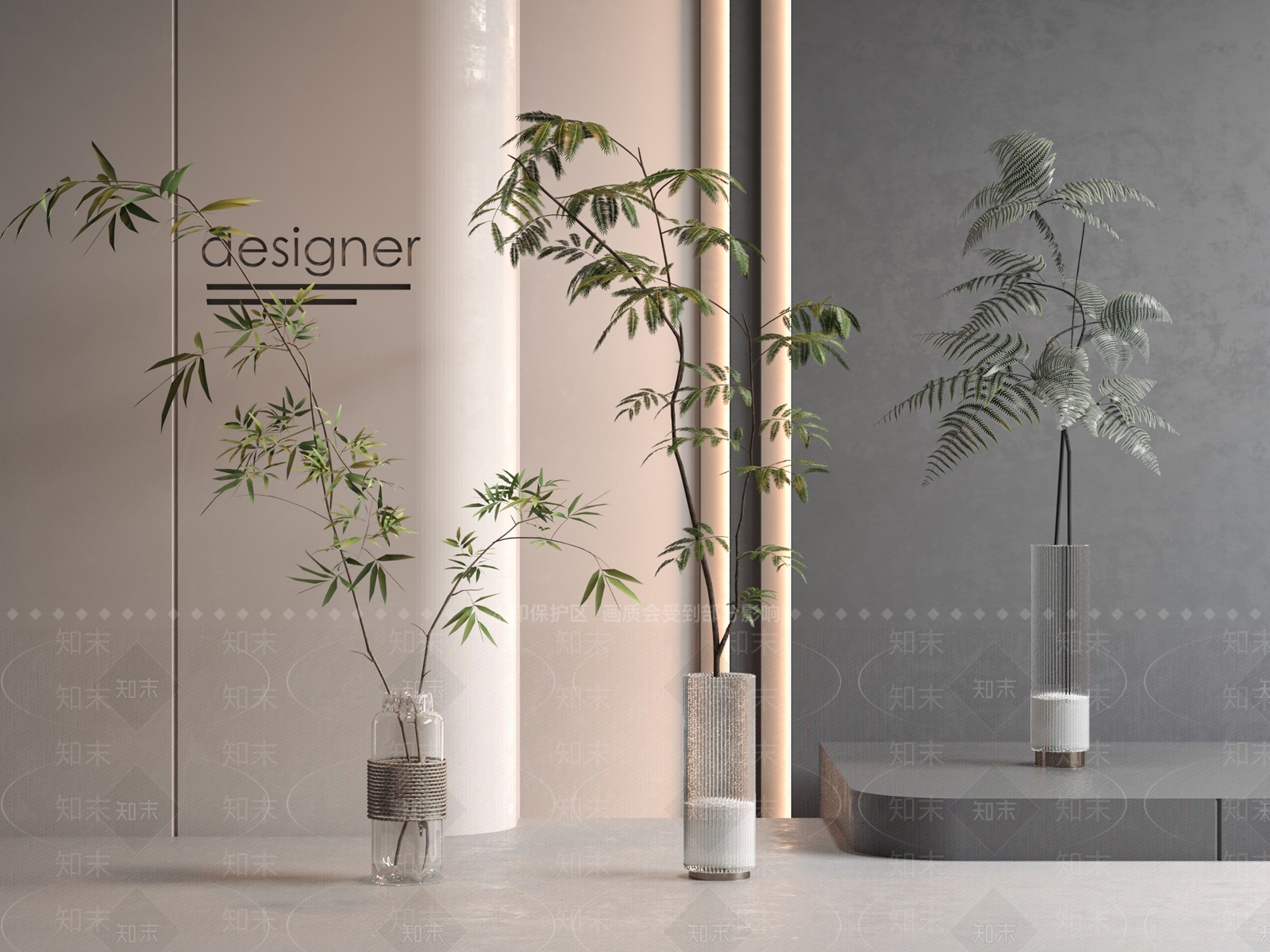 水生植物3D模型下载【ID:1167575153】