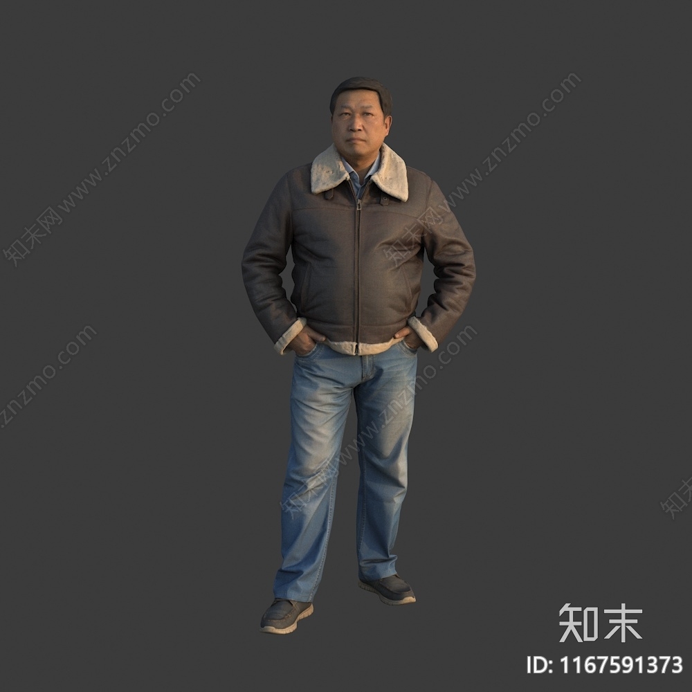 男人3D模型下载【ID:1167591373】