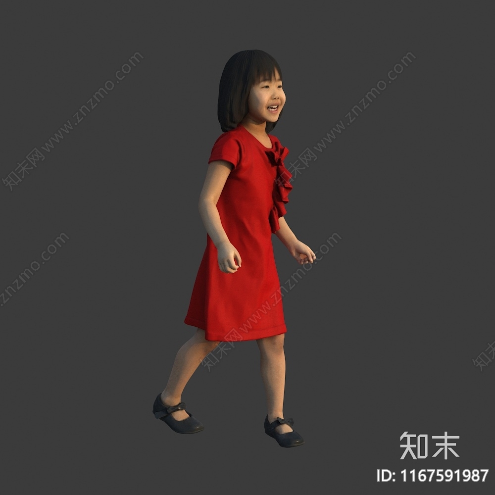 儿童3D模型下载【ID:1167591987】