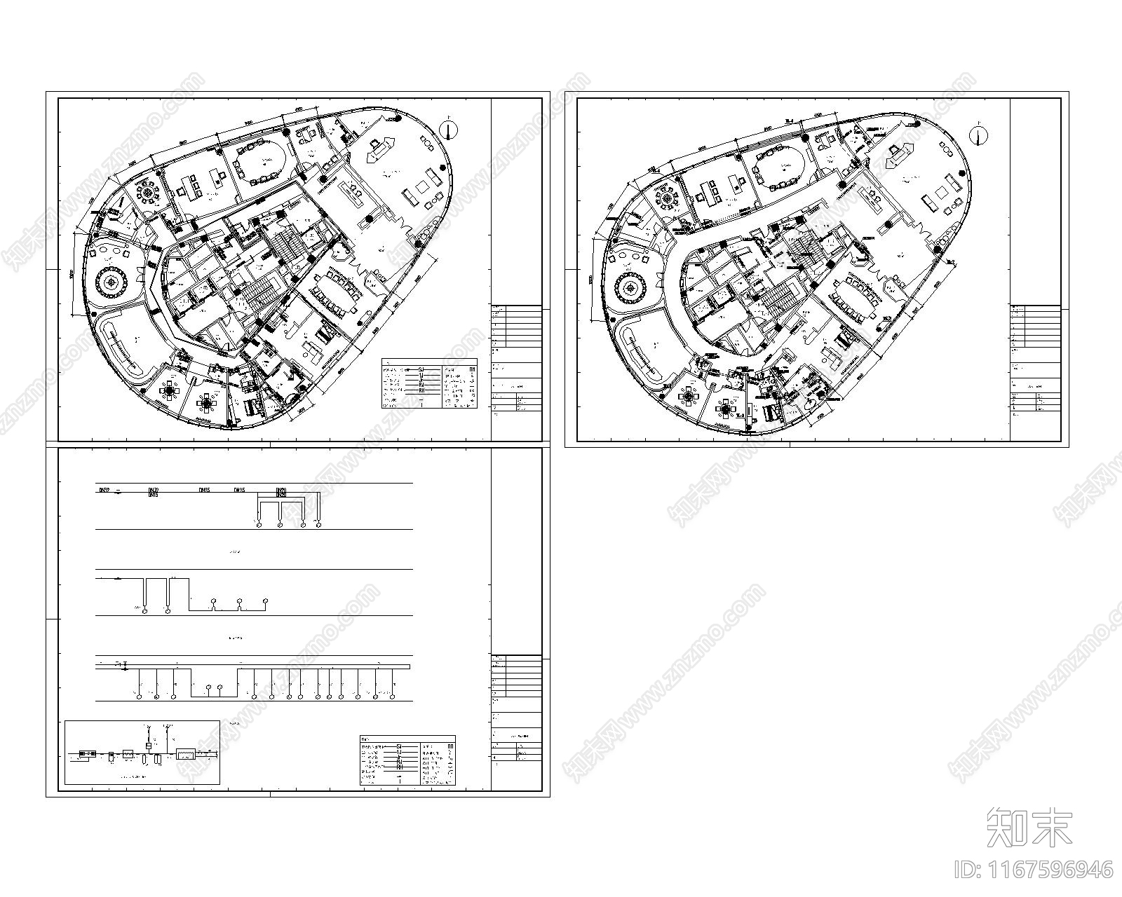现代工装图库cad施工图下载【ID:1167596946】
