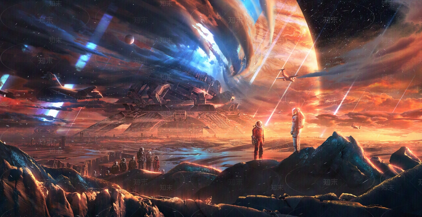 现代新中式屏幕贴图下载【ID:1167598042】