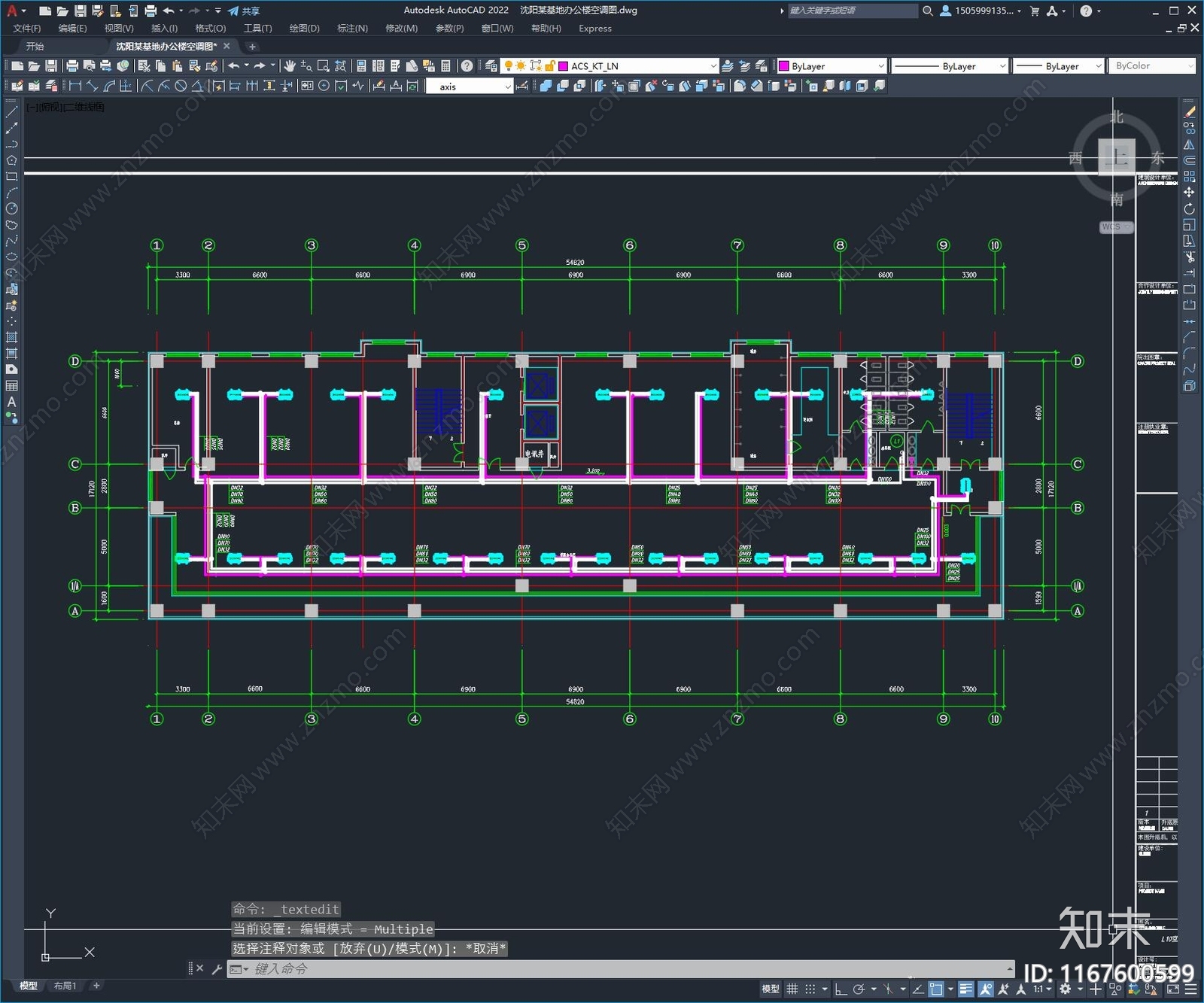 暖通图施工图下载【ID:1167600599】