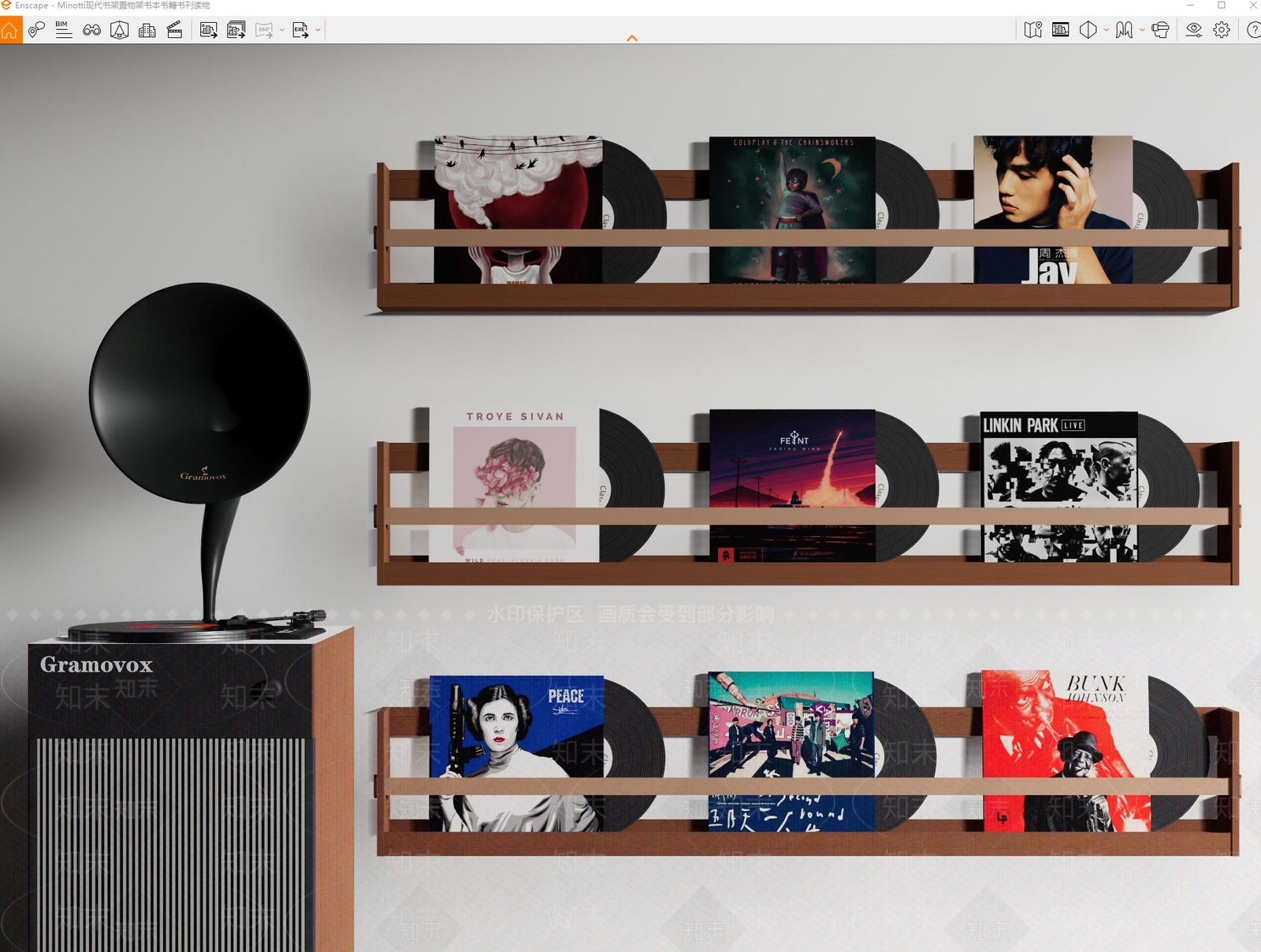 音响SU模型下载【ID:1167607199】
