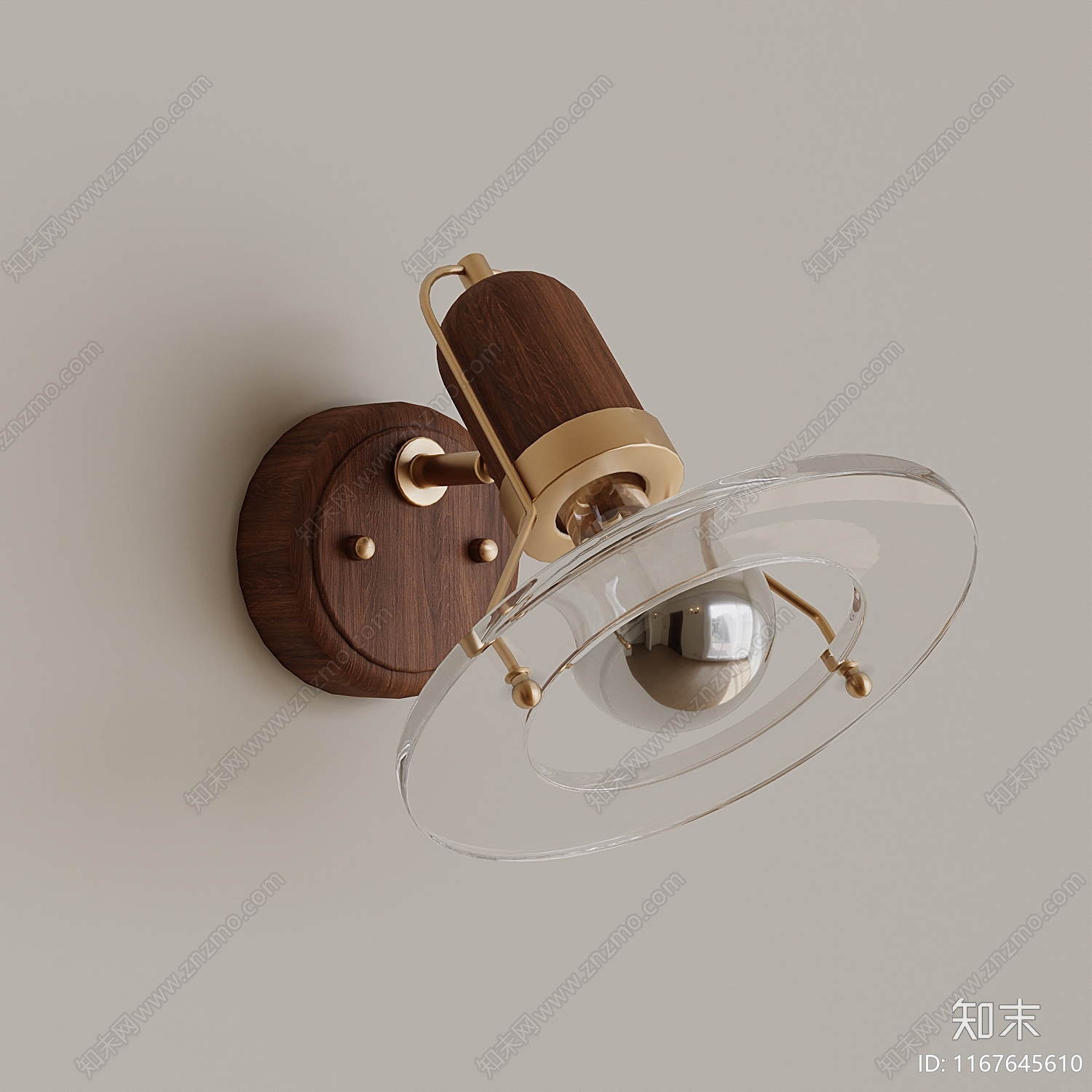 法式中古壁灯3D模型下载【ID:1167645610】