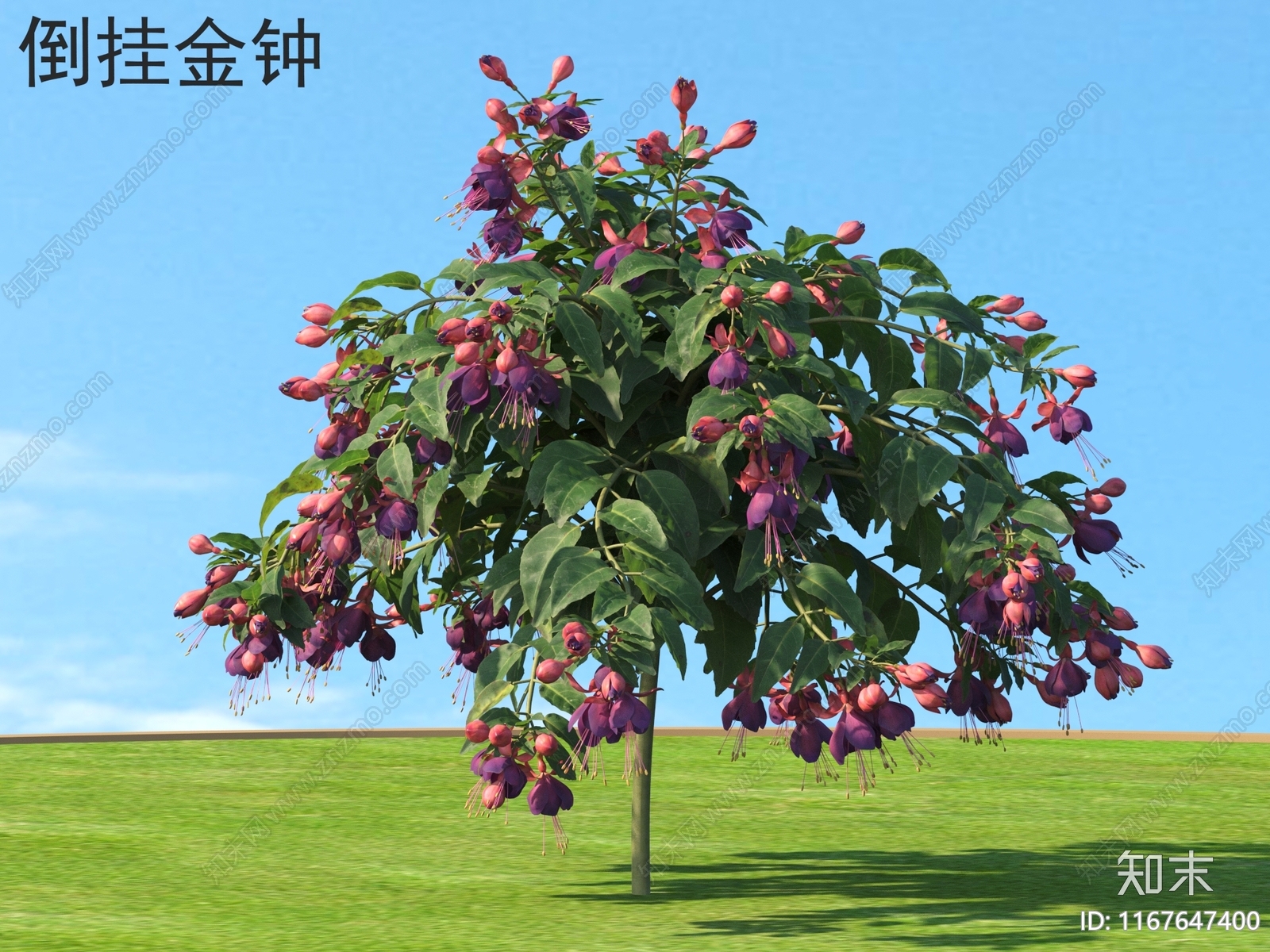 花3D模型下载【ID:1167647400】