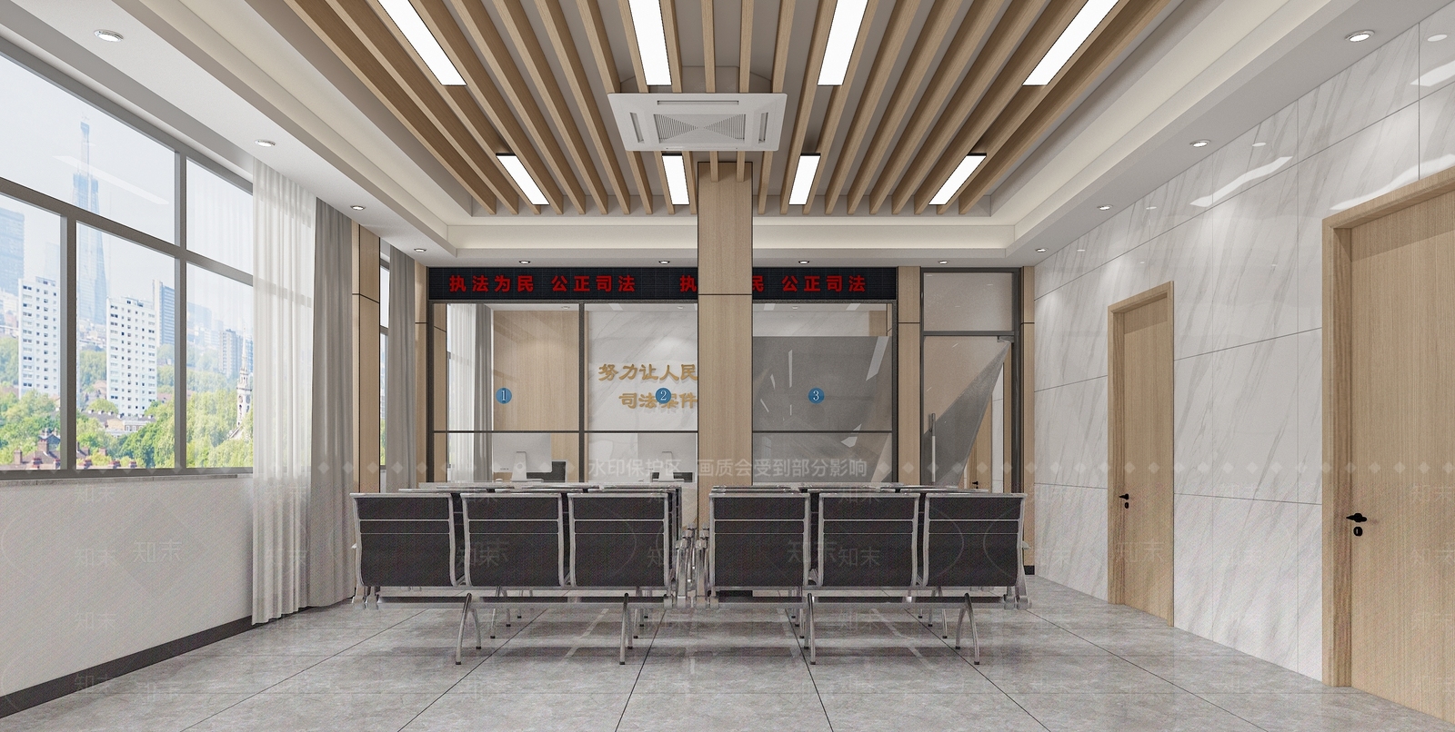 现代银行3D模型下载【ID:1167666773】