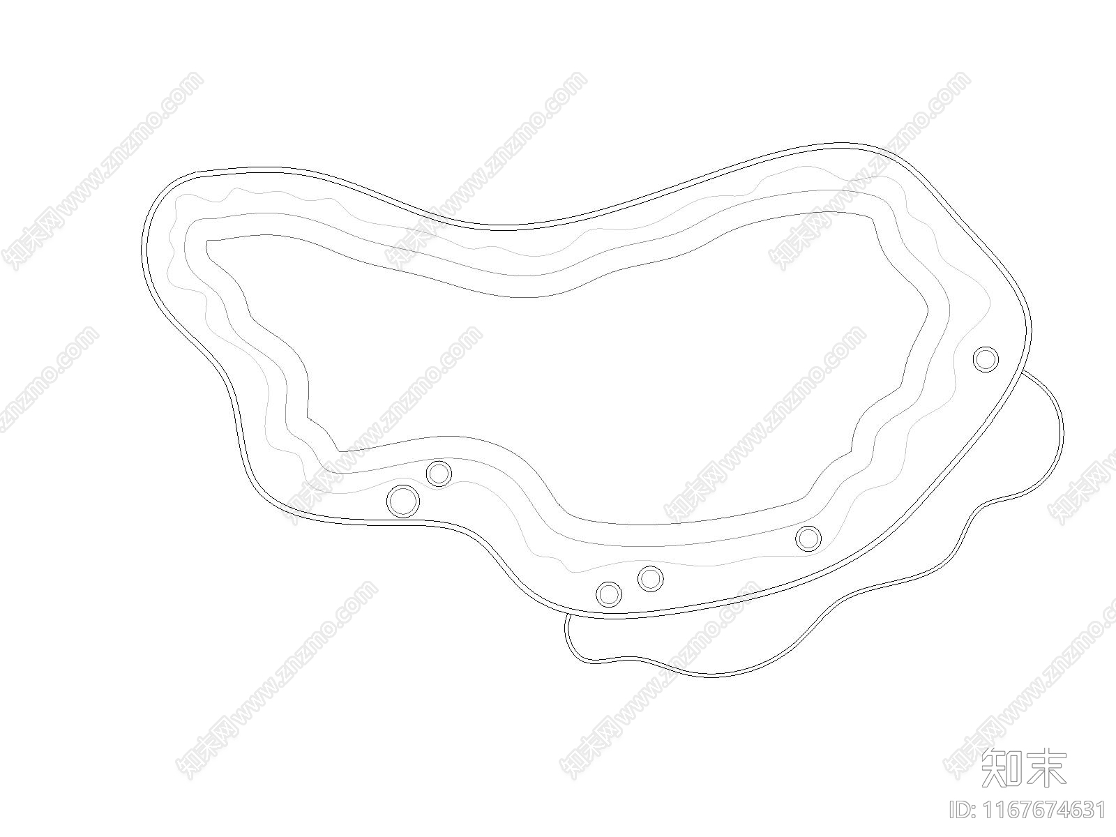 现代原木滨水景观SU模型下载【ID:1167674631】