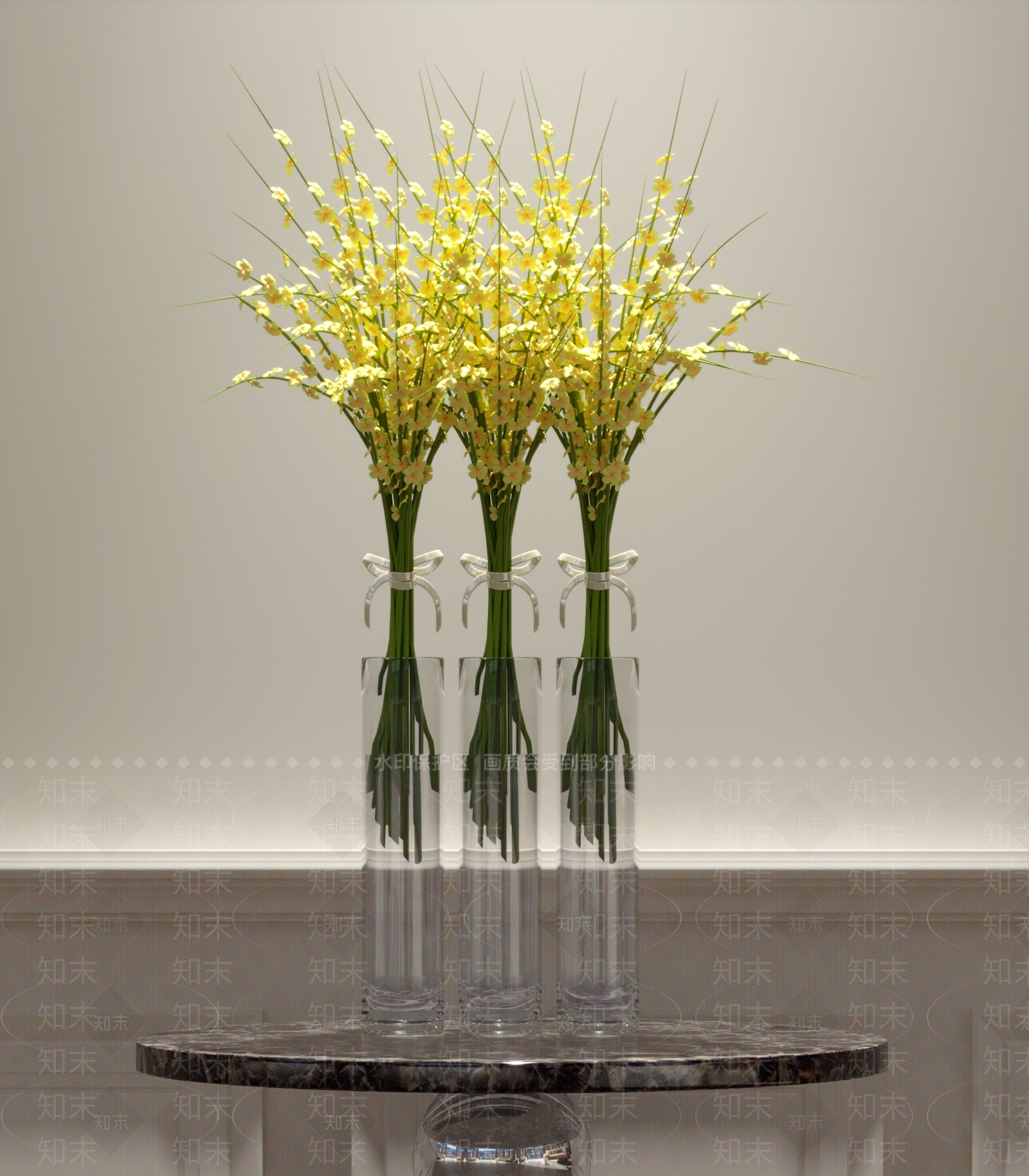 现代花艺3D模型下载【ID:1167682979】