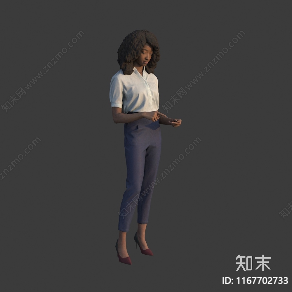 女人3D模型下载【ID:1167702733】