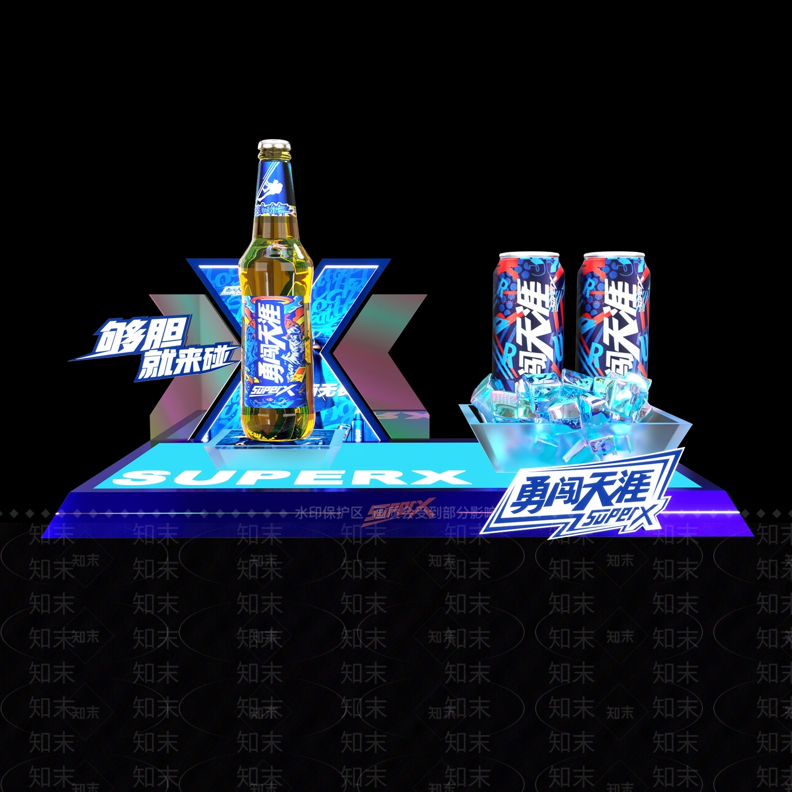 现代美陈3D模型下载【ID:1167708805】