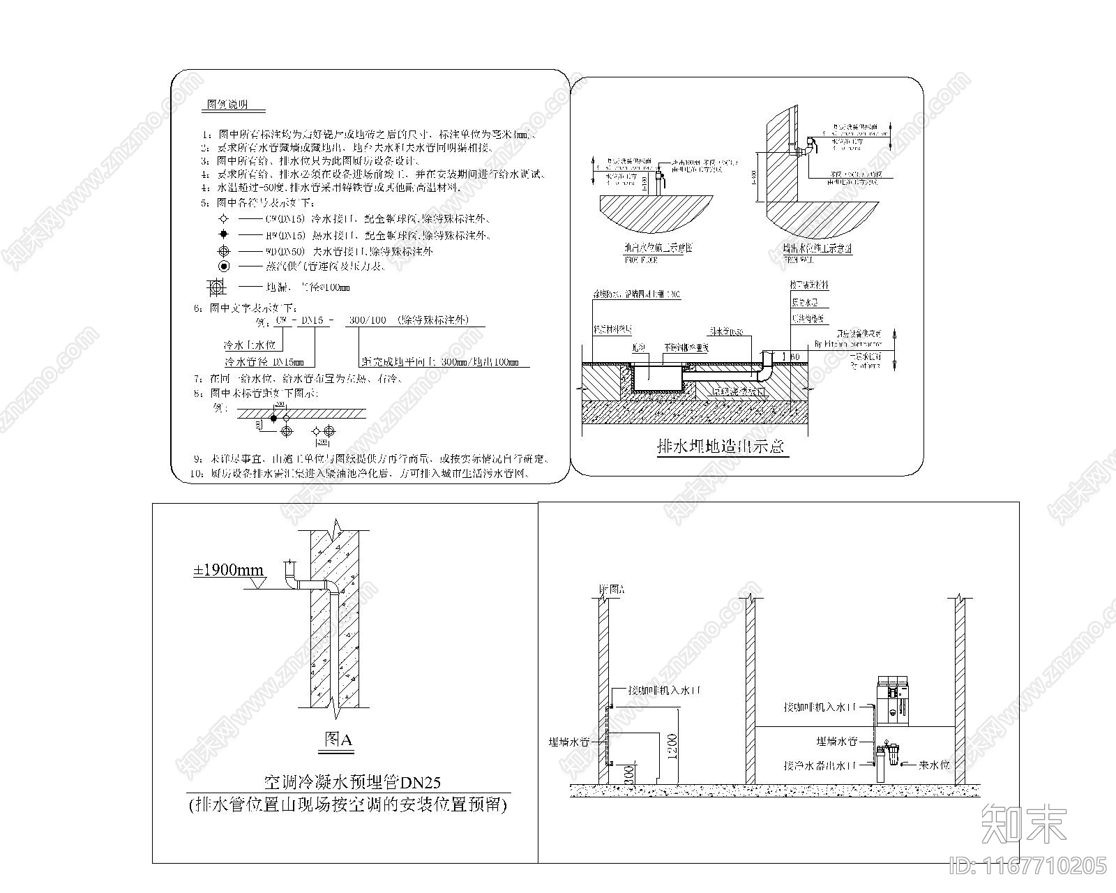 现代工装图库cad施工图下载【ID:1167710205】