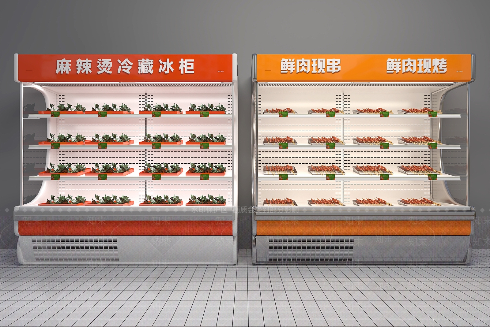 冰箱SU模型下载【ID:1167722144】
