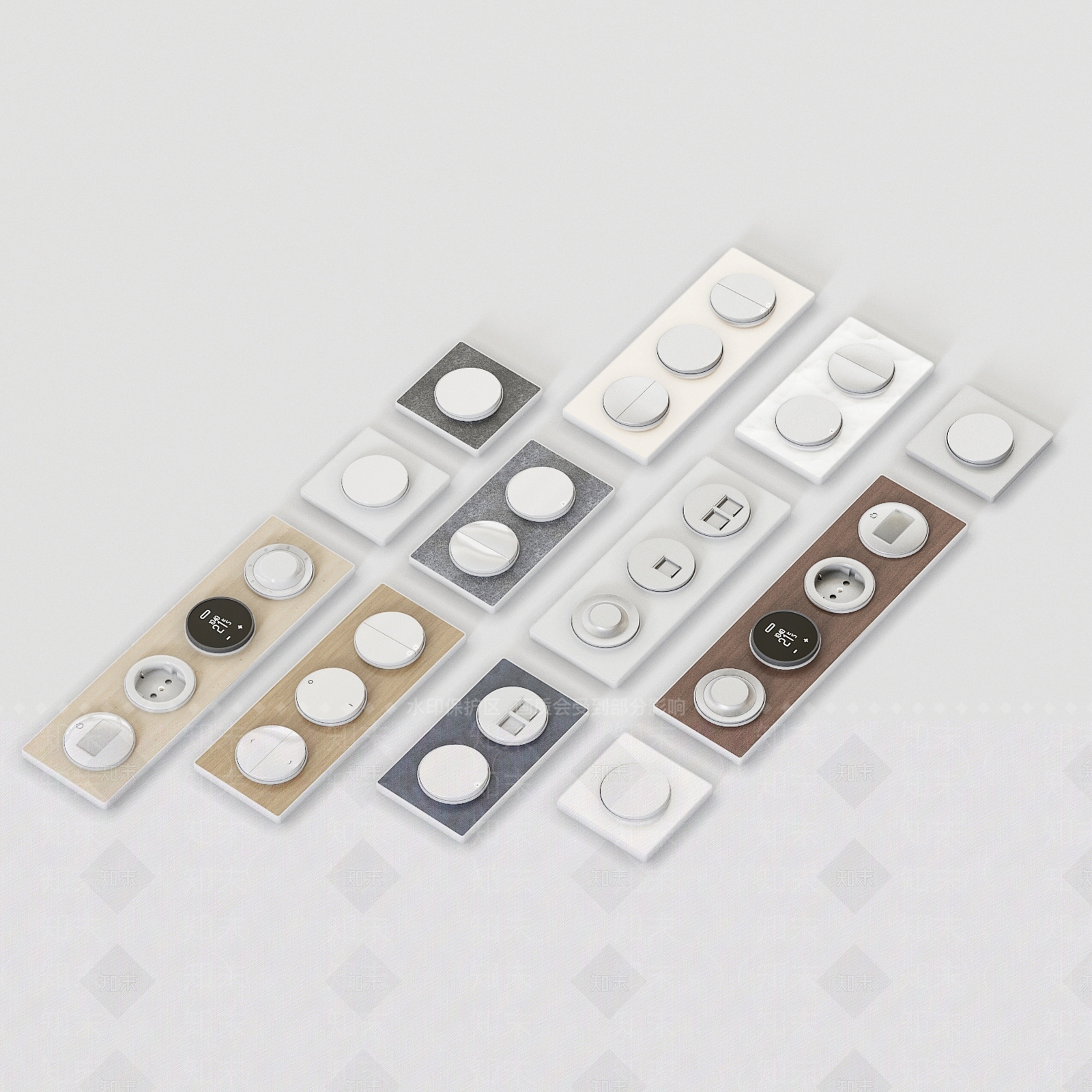 开关3D模型下载【ID:1167725095】