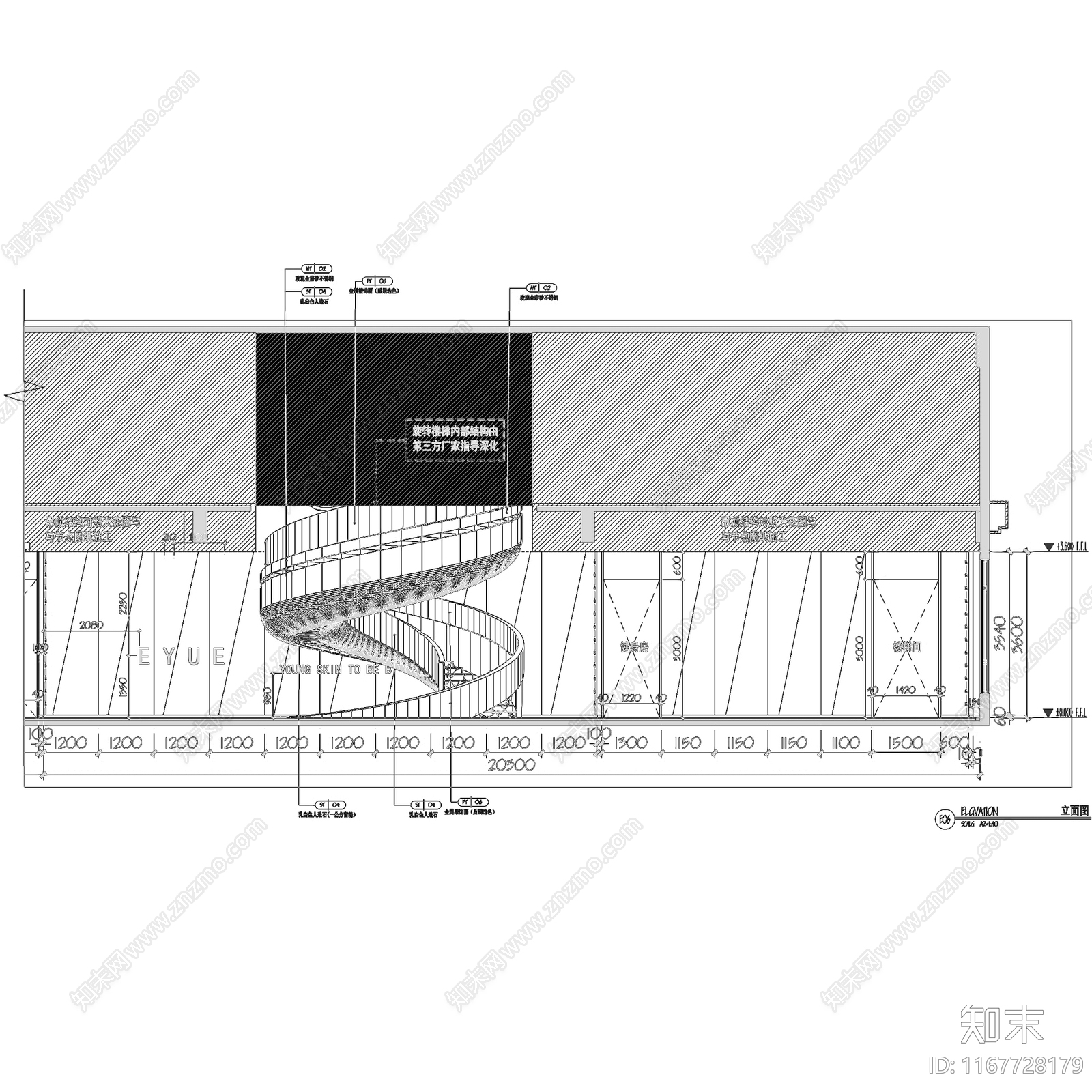 现代大厅施工图下载【ID:1167728179】