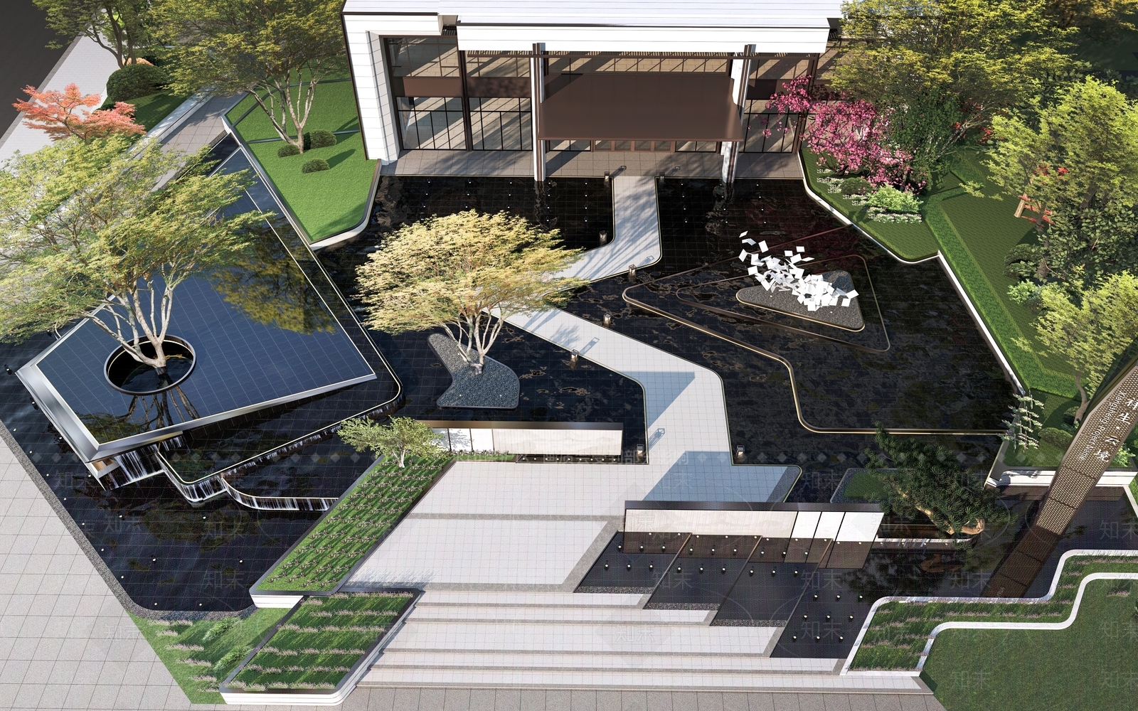 现代其他景观3D模型下载【ID:1167734214】