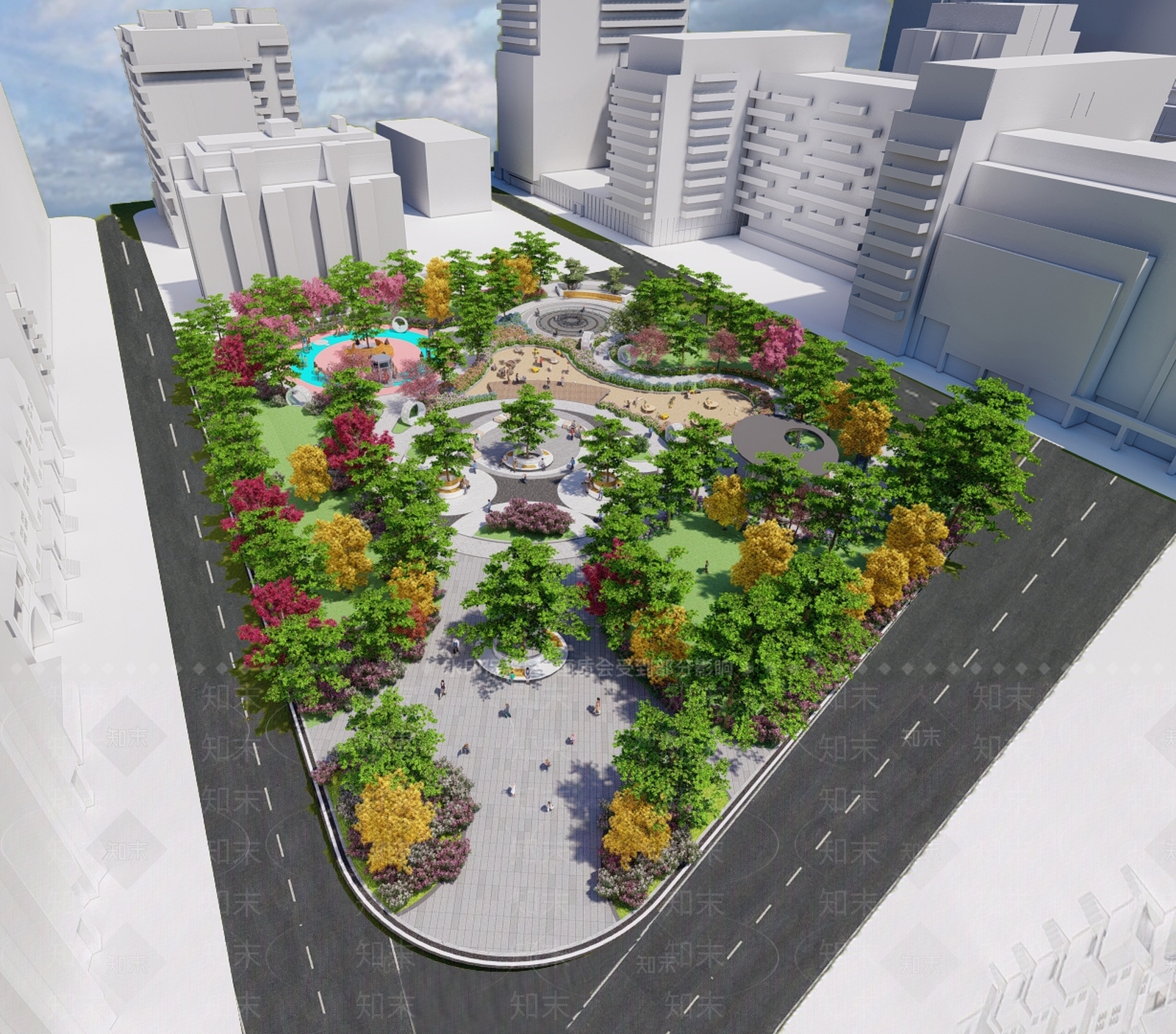 现代其他公共建筑SU模型下载【ID:1167866456】
