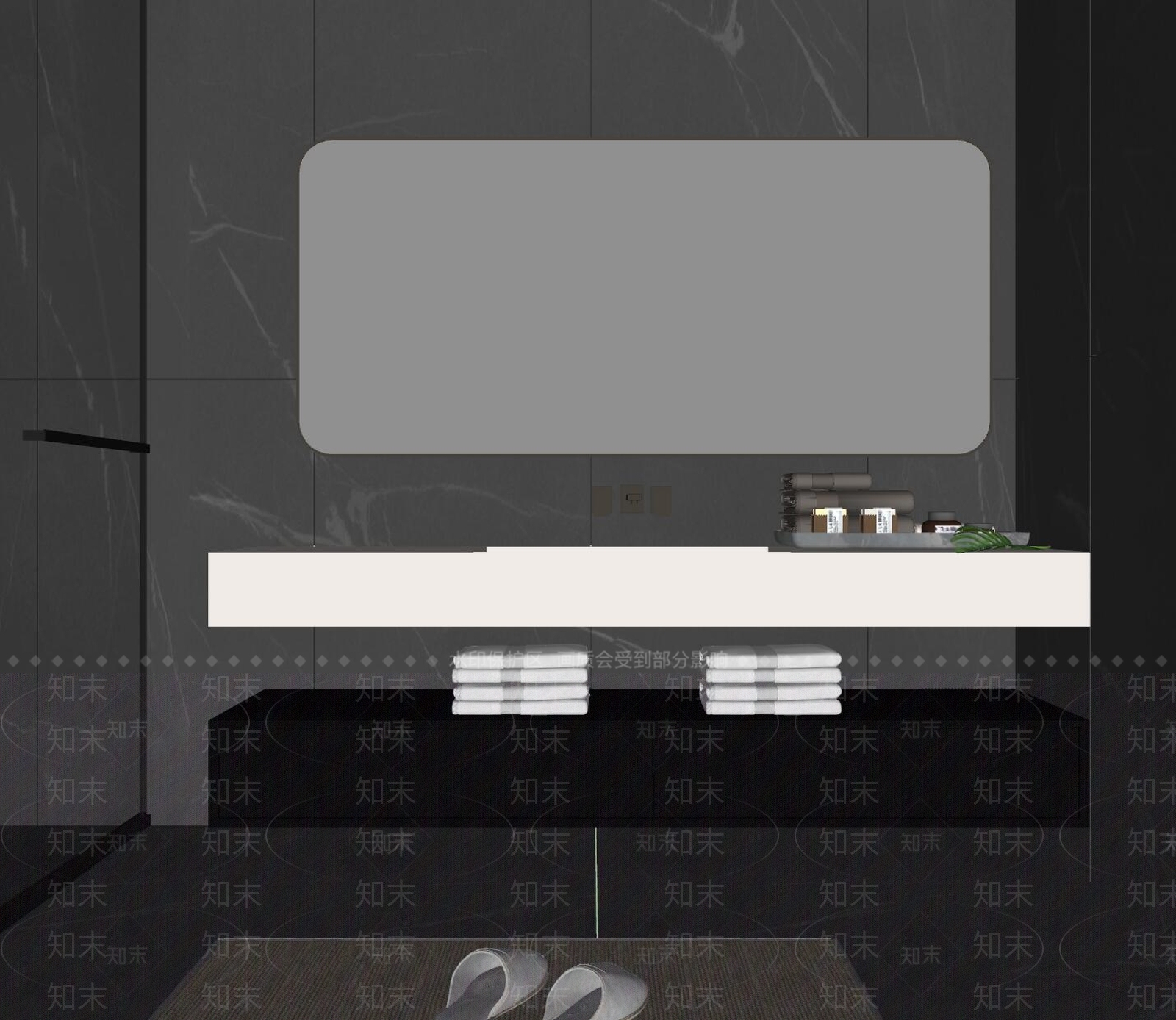 现代镜子SU模型下载【ID:1167740060】