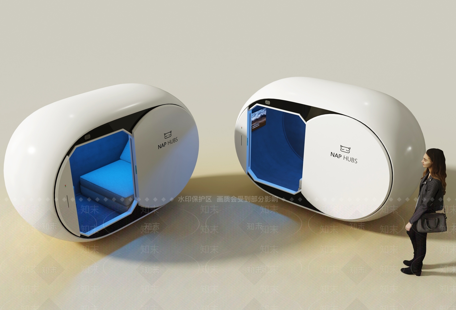 现代其他床具SU模型下载【ID:1167741526】