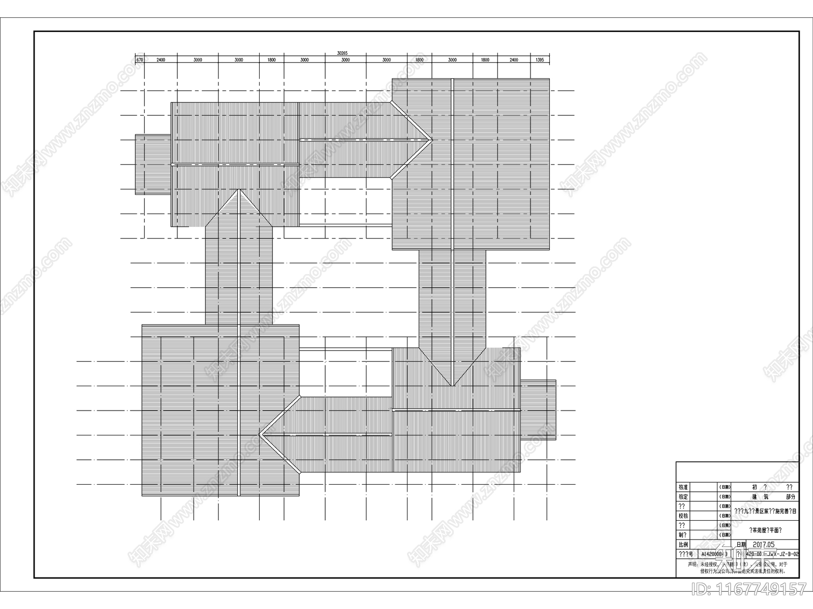中式古建cad施工图下载【ID:1167749157】