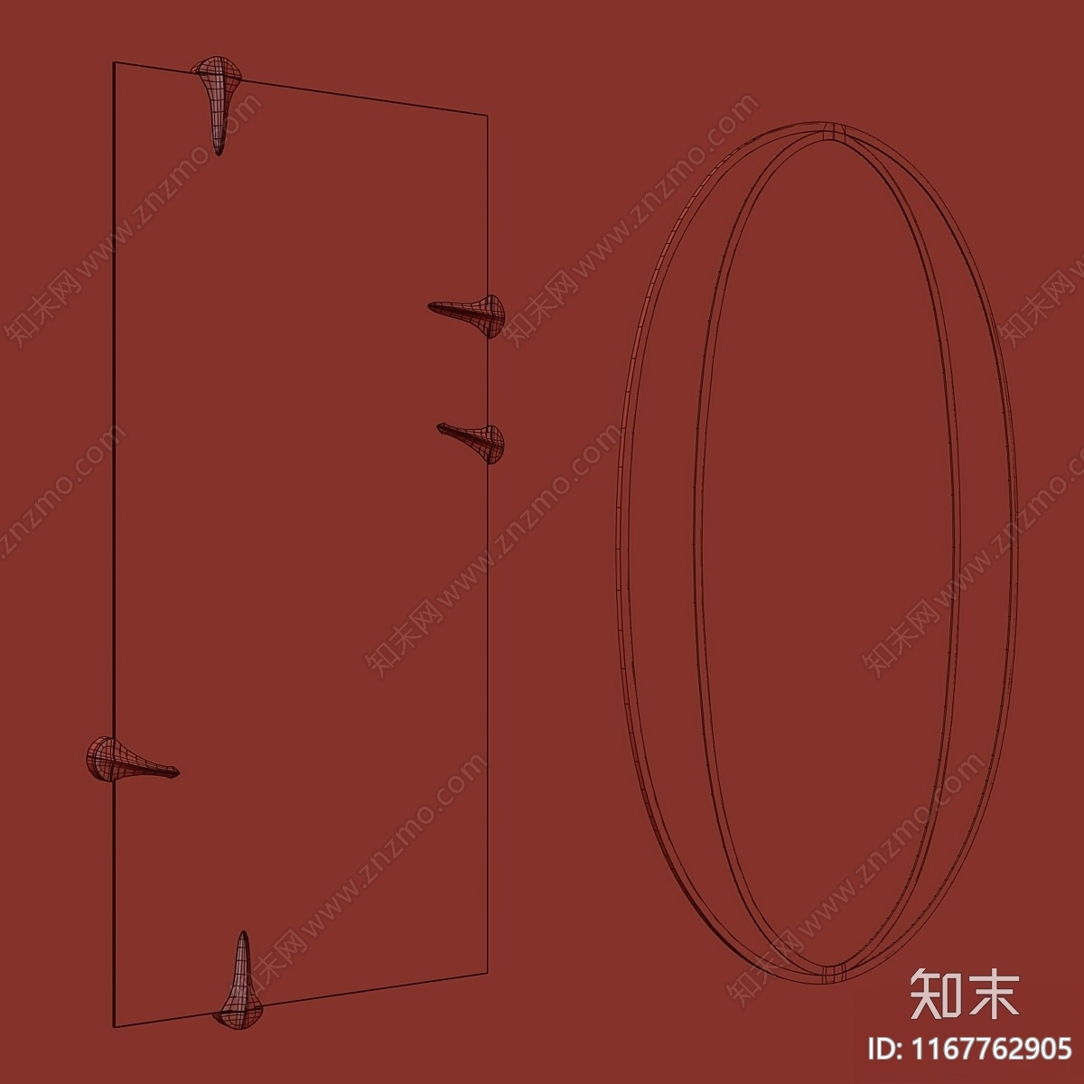 镜子3D模型下载【ID:1167762905】