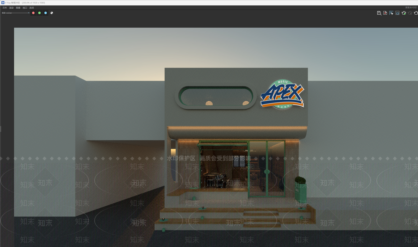 极简其他店铺SU模型下载【ID:1167765006】