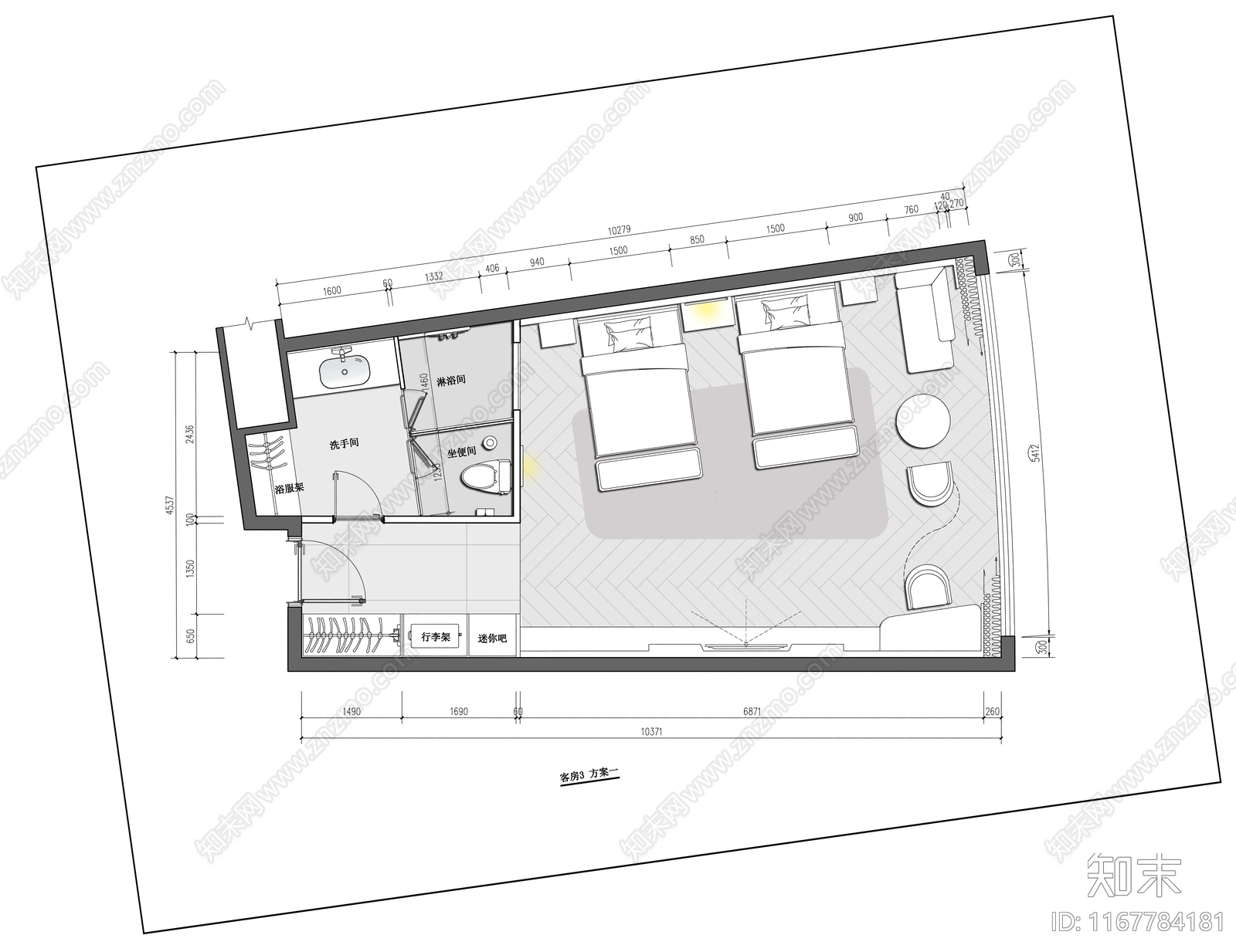 建筑平面图施工图下载【ID:1167784181】