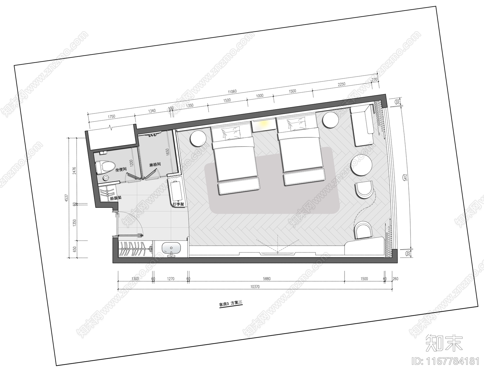 建筑平面图施工图下载【ID:1167784181】