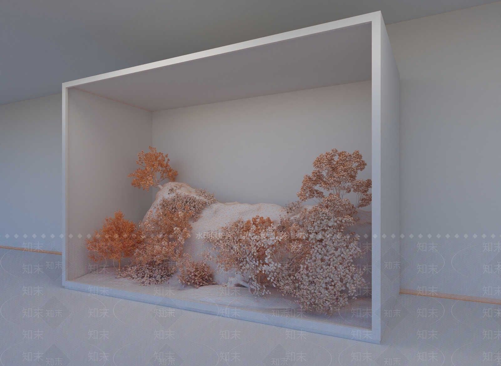 绿植墙3D模型下载【ID:1167790731】