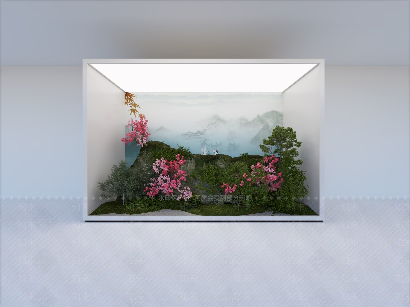 绿植墙3D模型下载【ID:1167790731】