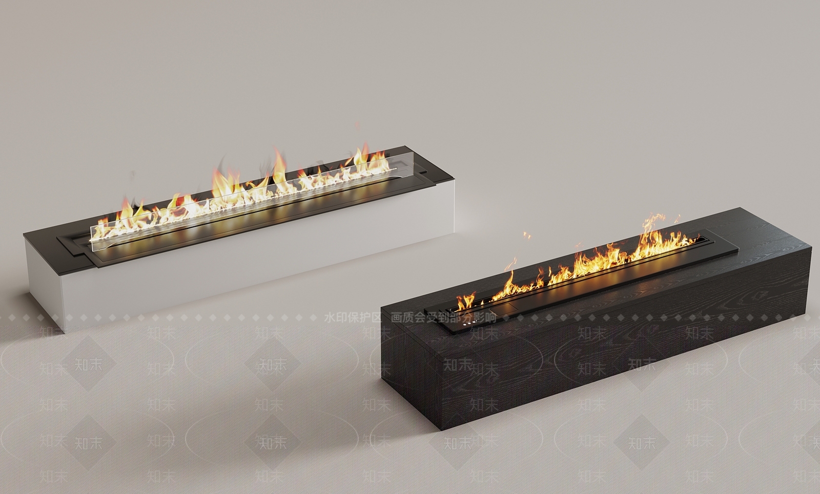现代壁炉3D模型下载【ID:1167801210】