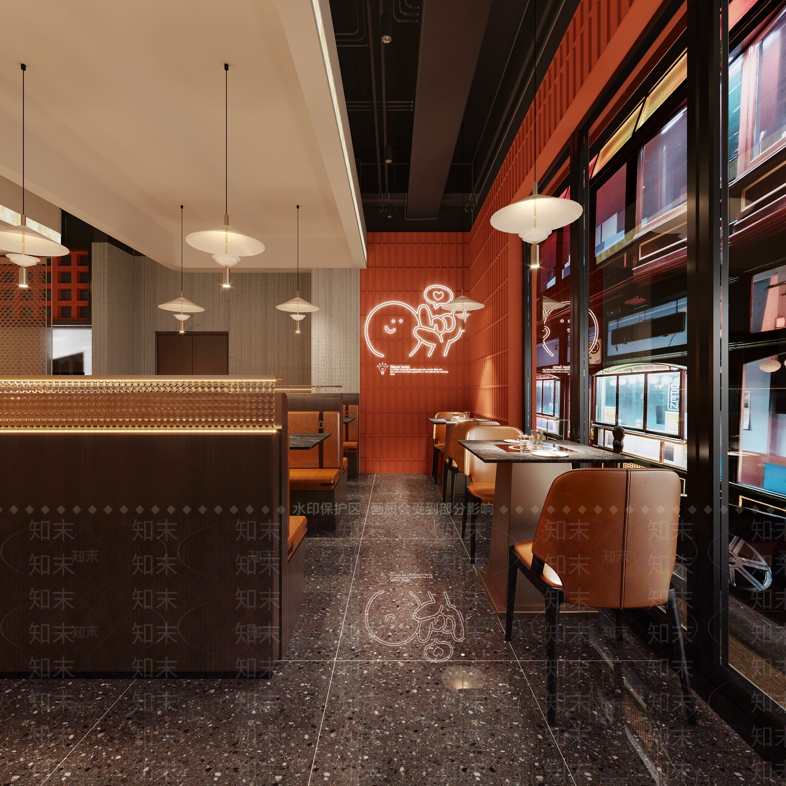 现代工业火锅店3D模型下载【ID:1167804240】