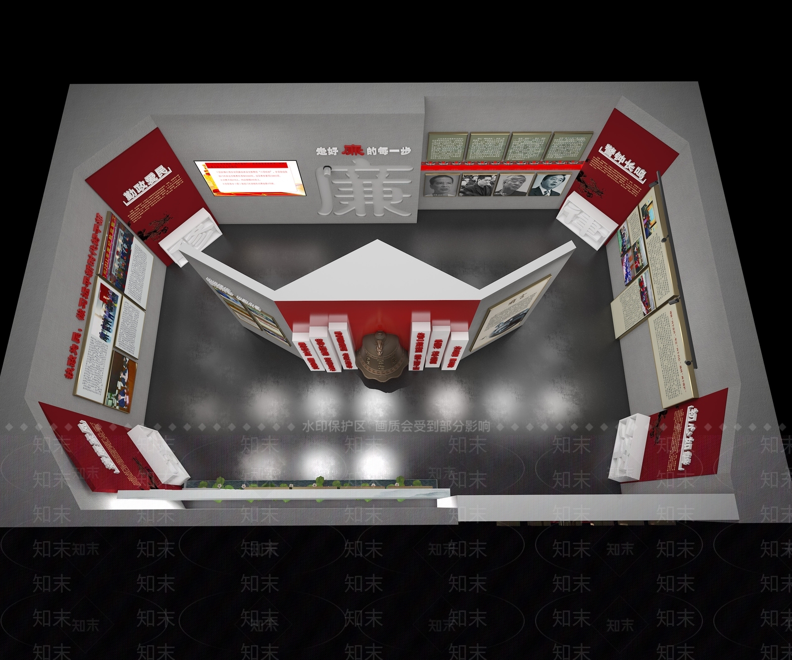 现代其他商业空间3D模型下载【ID:1167808337】