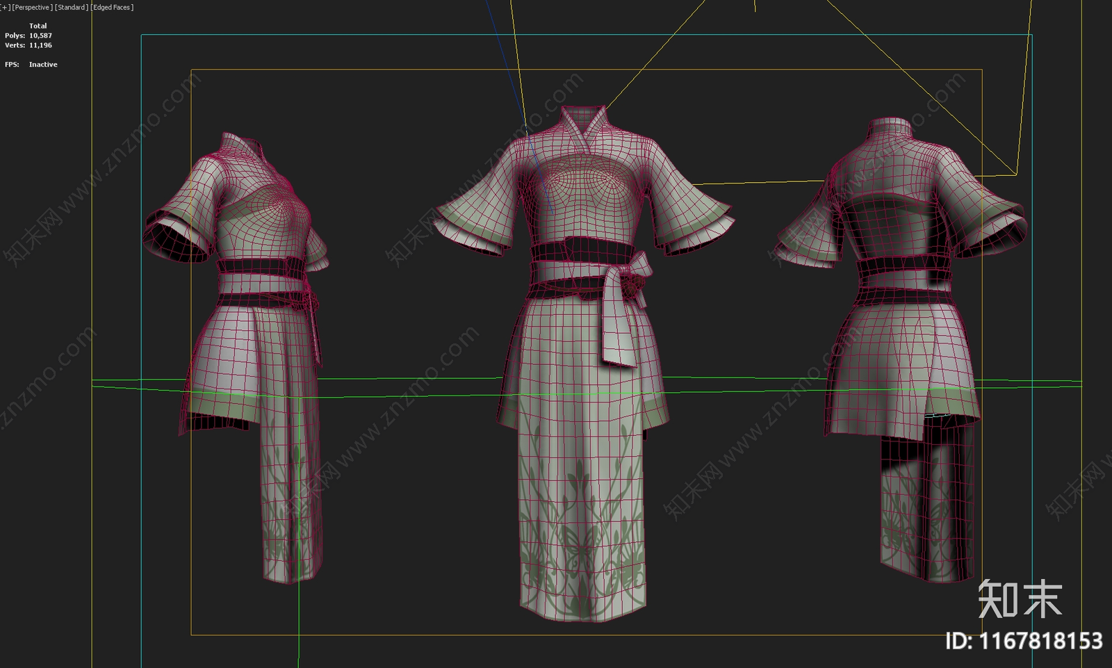 衣服3D模型下载【ID:1167818153】