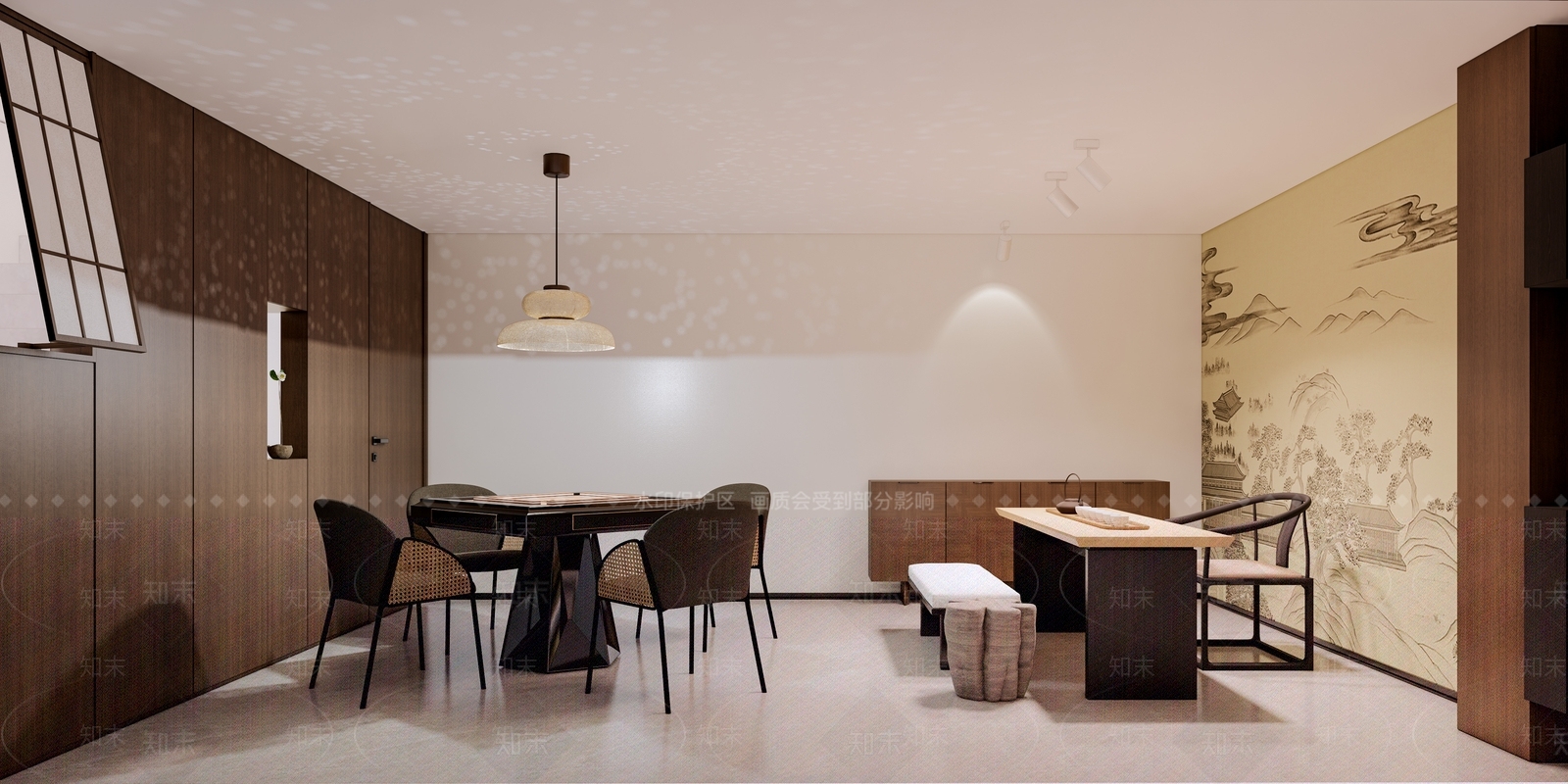 现代新中式其他店铺SU模型下载【ID:1167809165】
