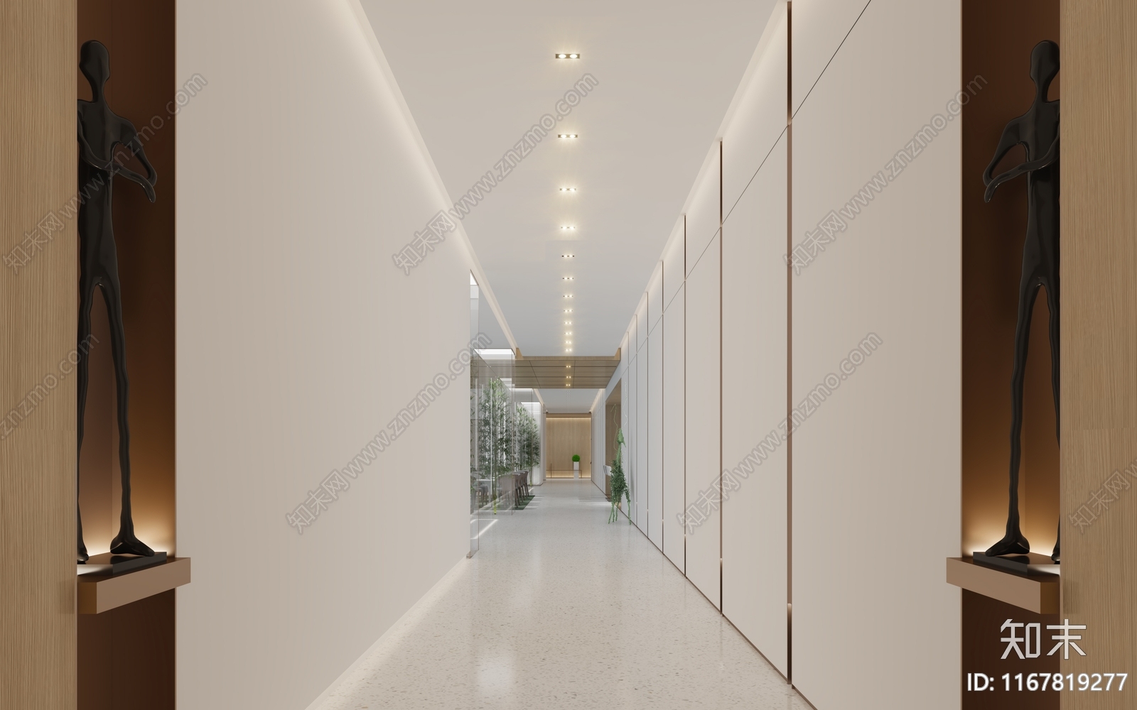现代售楼处cad施工图下载【ID:1167819277】