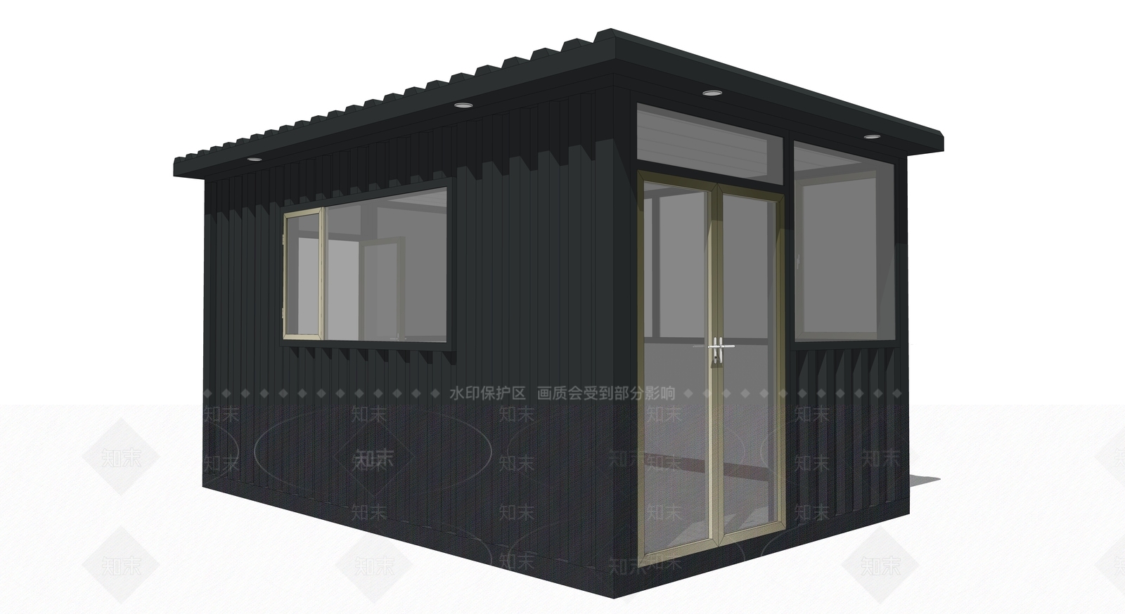 现代其他商业建筑SU模型下载【ID:1167816312】