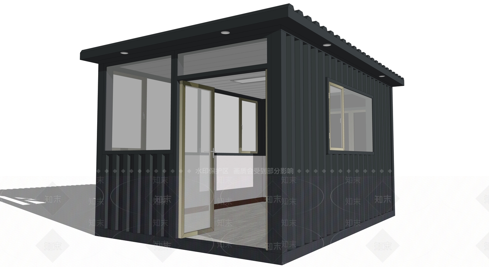 现代其他商业建筑SU模型下载【ID:1167816312】