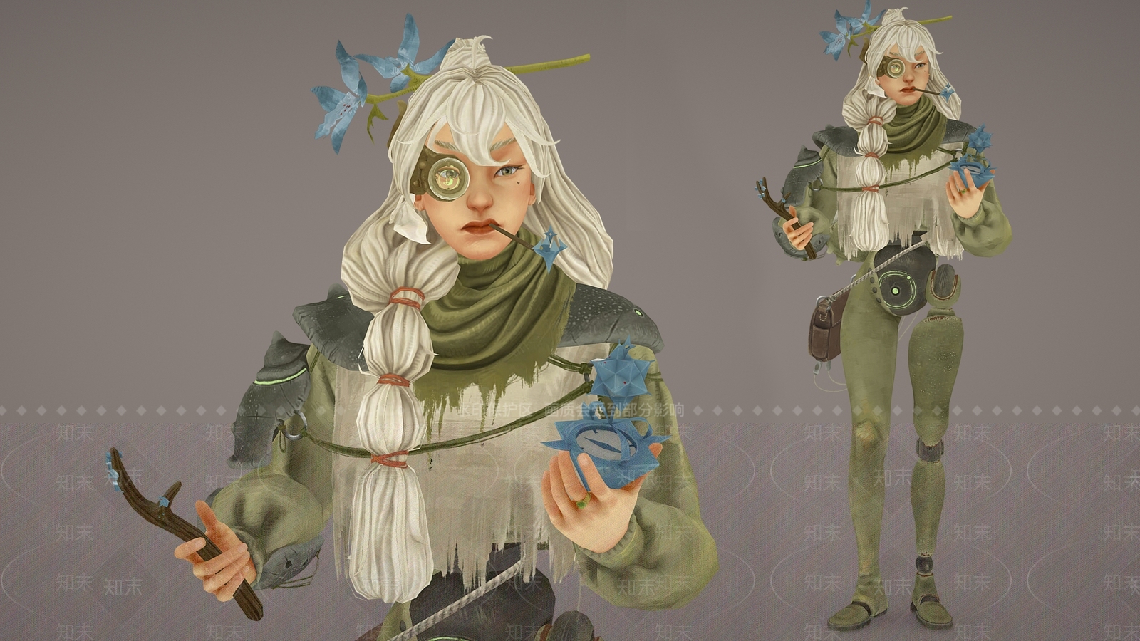 女人3D模型下载【ID:1167818712】
