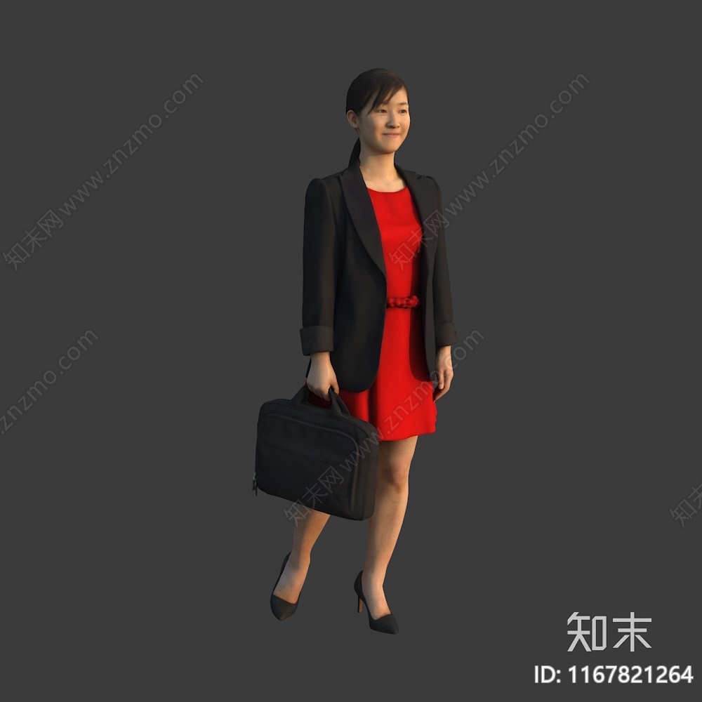 女人3D模型下载【ID:1167821264】