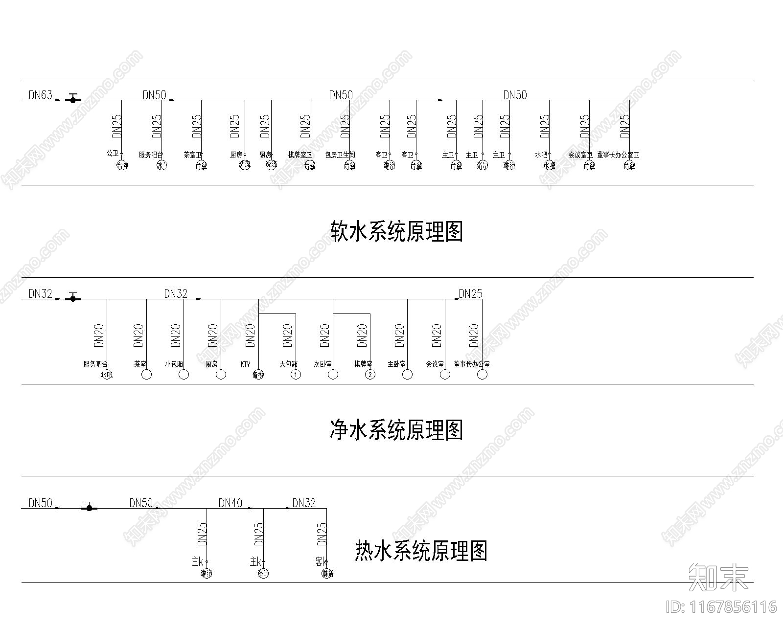 现代工装图库cad施工图下载【ID:1167856116】