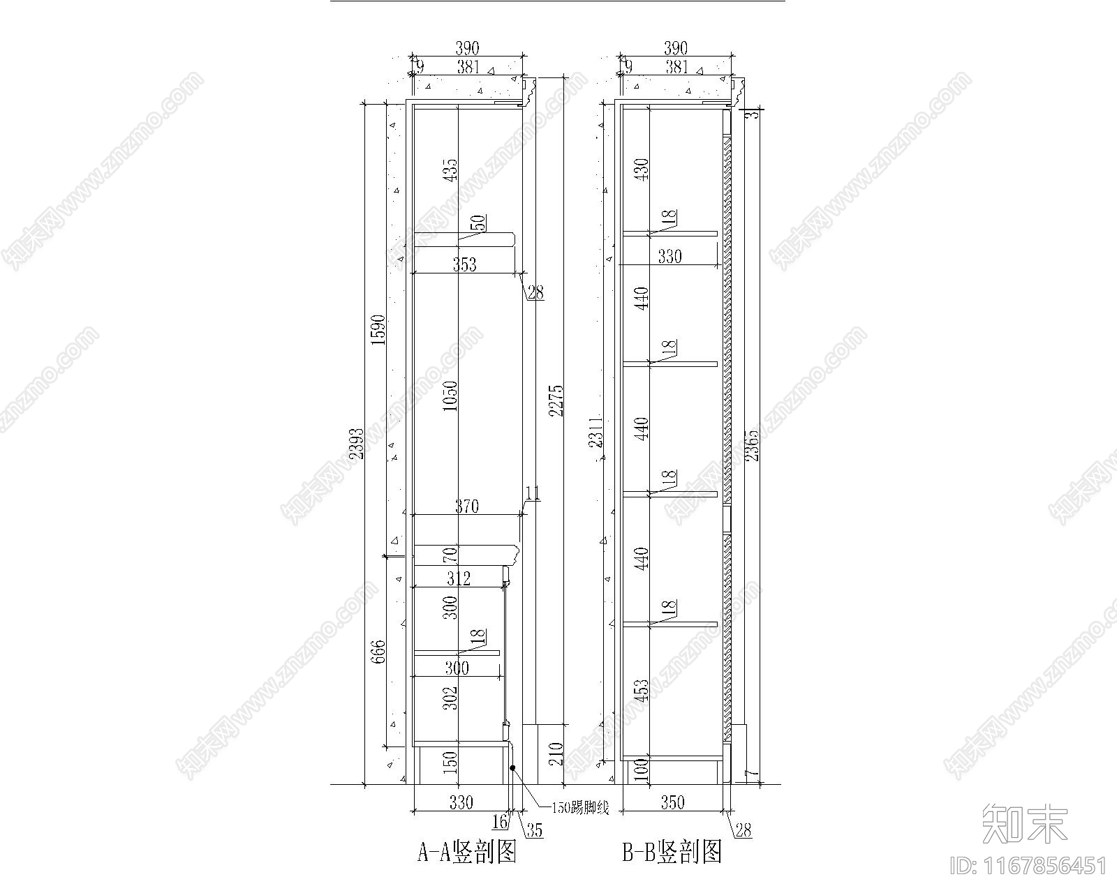 欧式家具节点详图cad施工图下载【ID:1167856451】