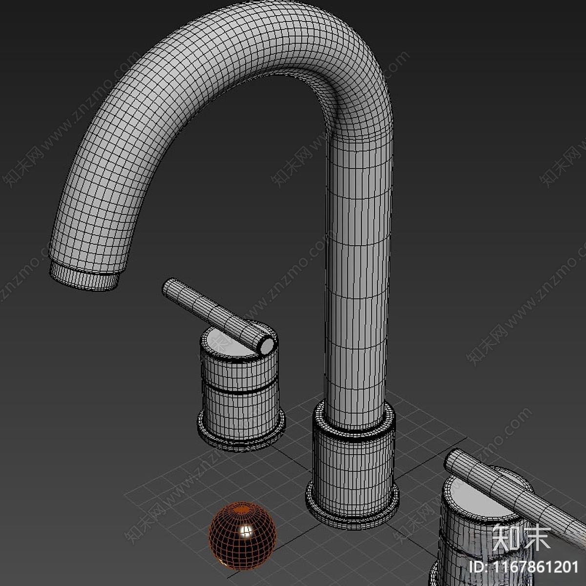 水龙头3D模型下载【ID:1167861201】