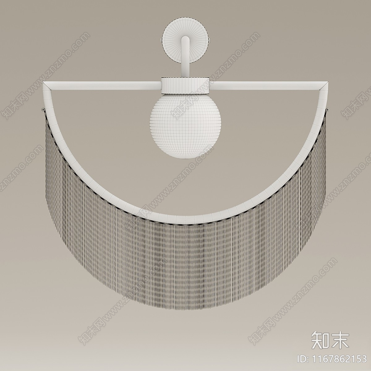 壁灯3D模型下载【ID:1167862153】