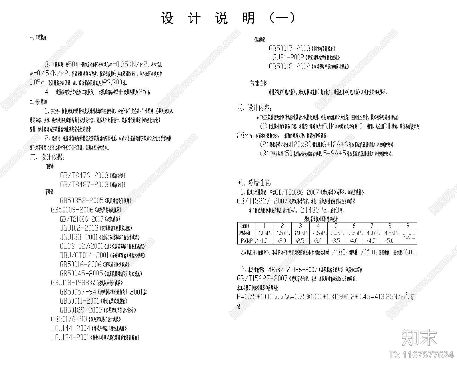 幕墙结构施工图下载【ID:1167877624】