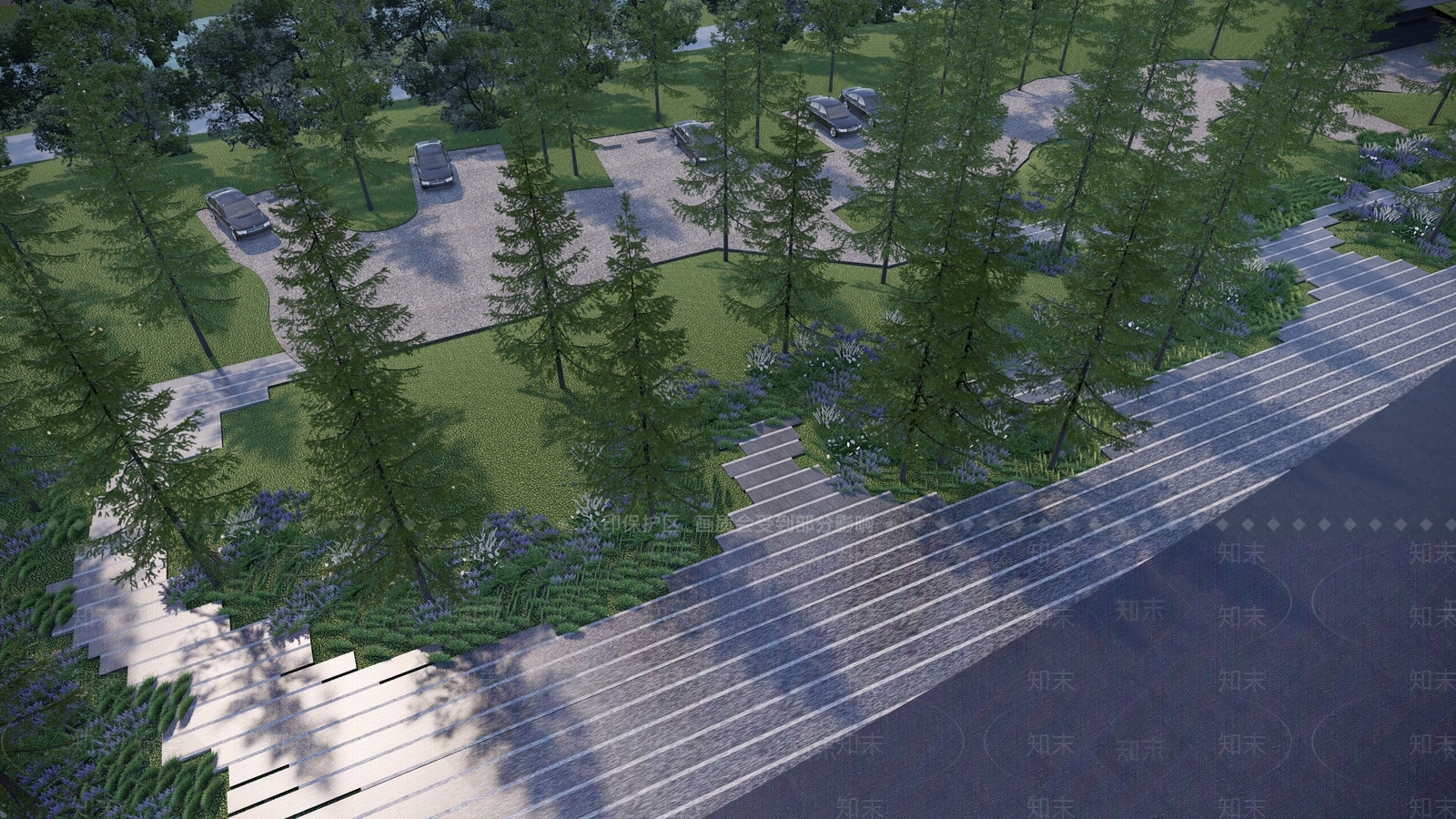 现代口袋公园SU模型下载【ID:1167881759】