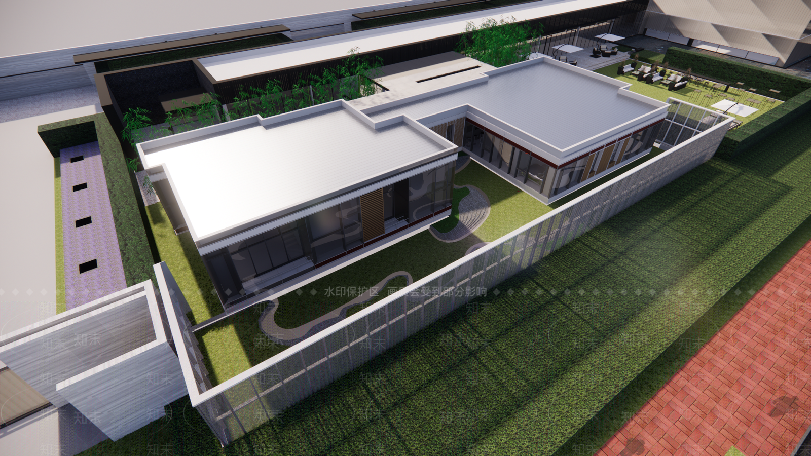 现代其他商业建筑SU模型下载【ID:1167886627】