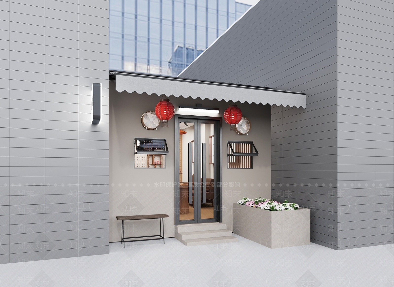 现代其他商业空间3D模型下载【ID:1167888306】