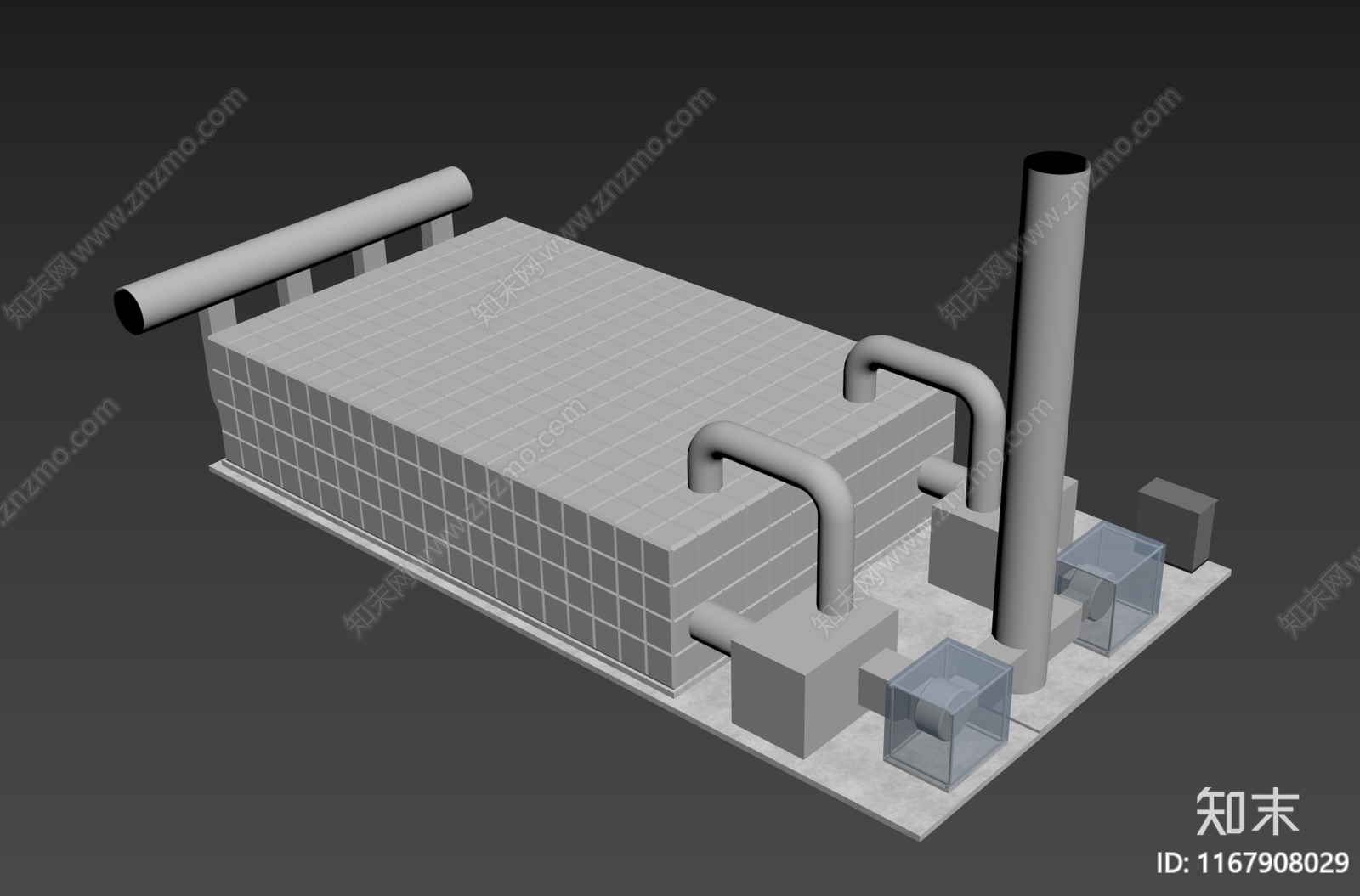 现代新中式其他公共建筑3D模型下载【ID:1167908029】